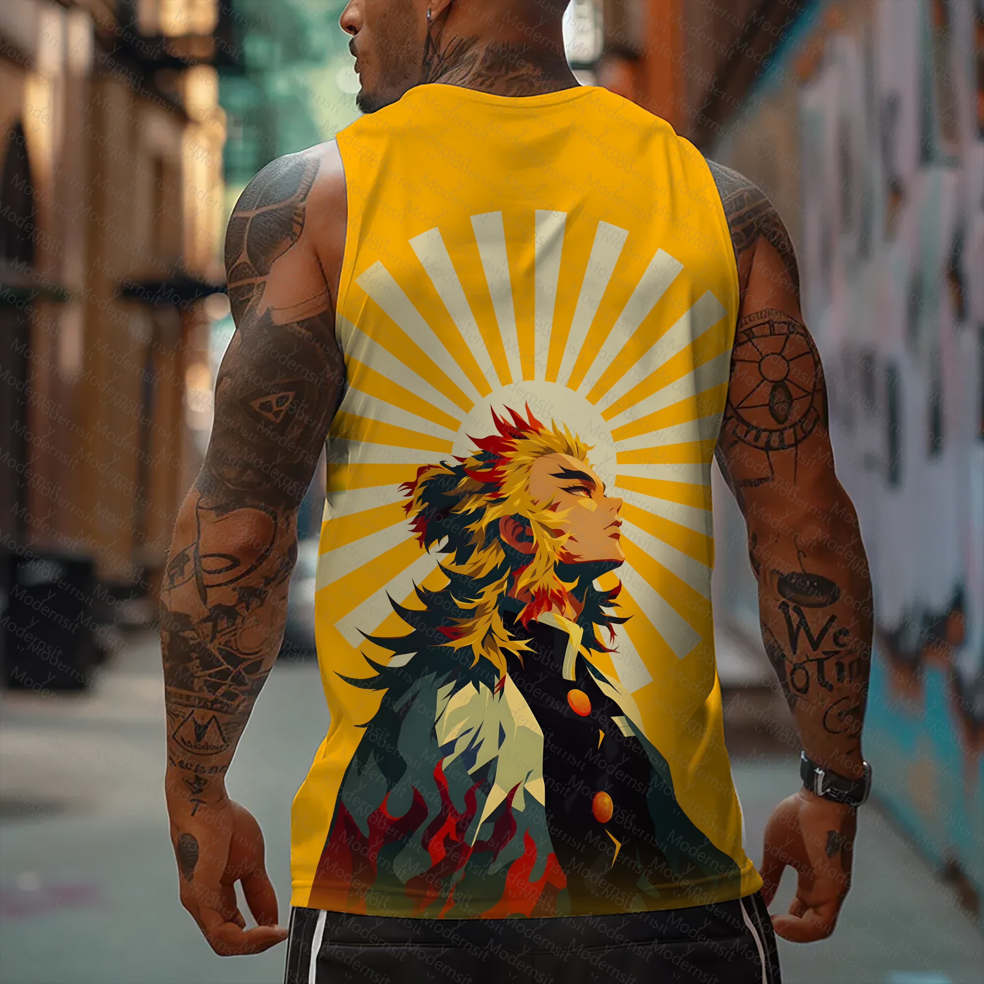 Unisex  “Comicssoul” Casual Anime  Tank Top