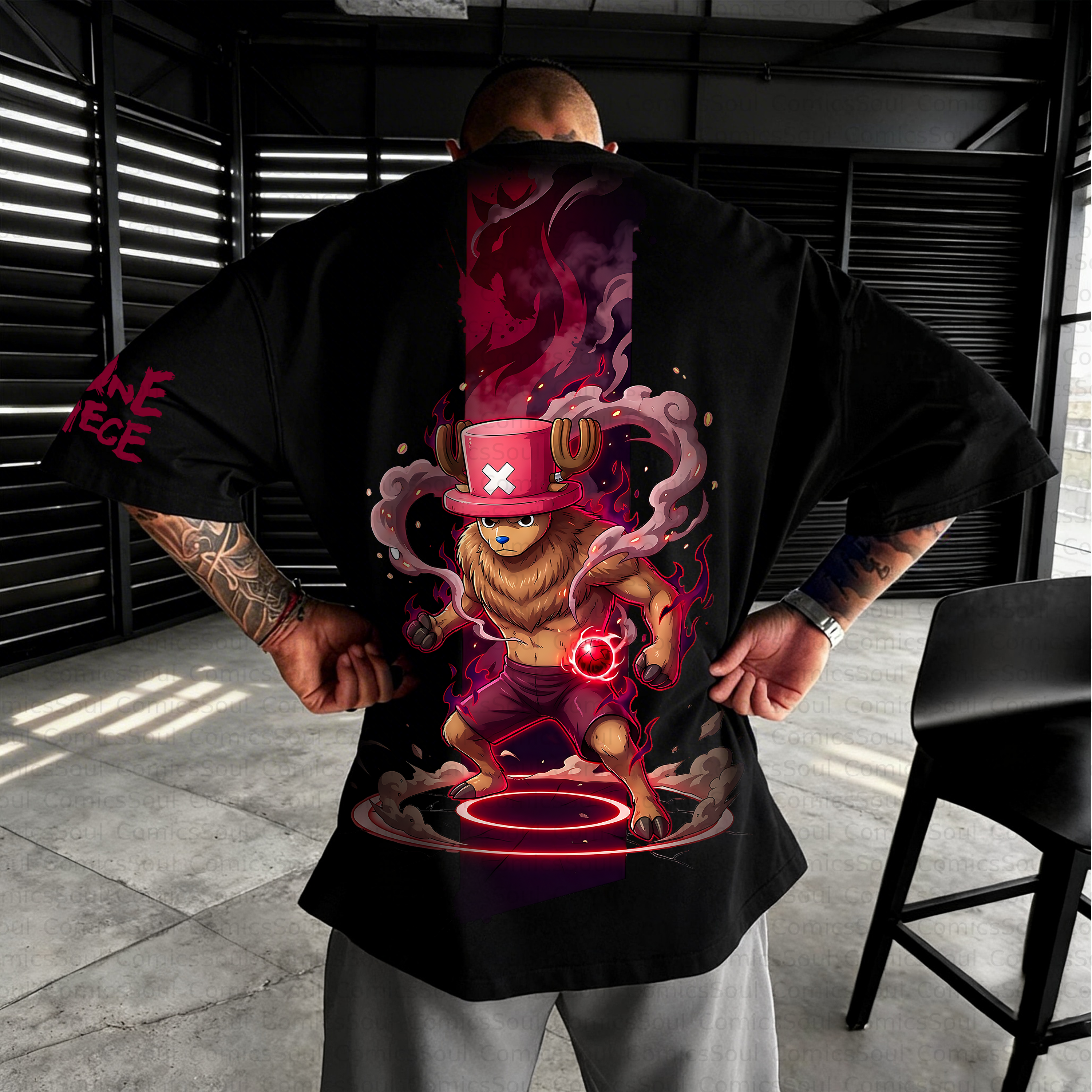 Unisex Anime Inspired Vintage T-Shirt