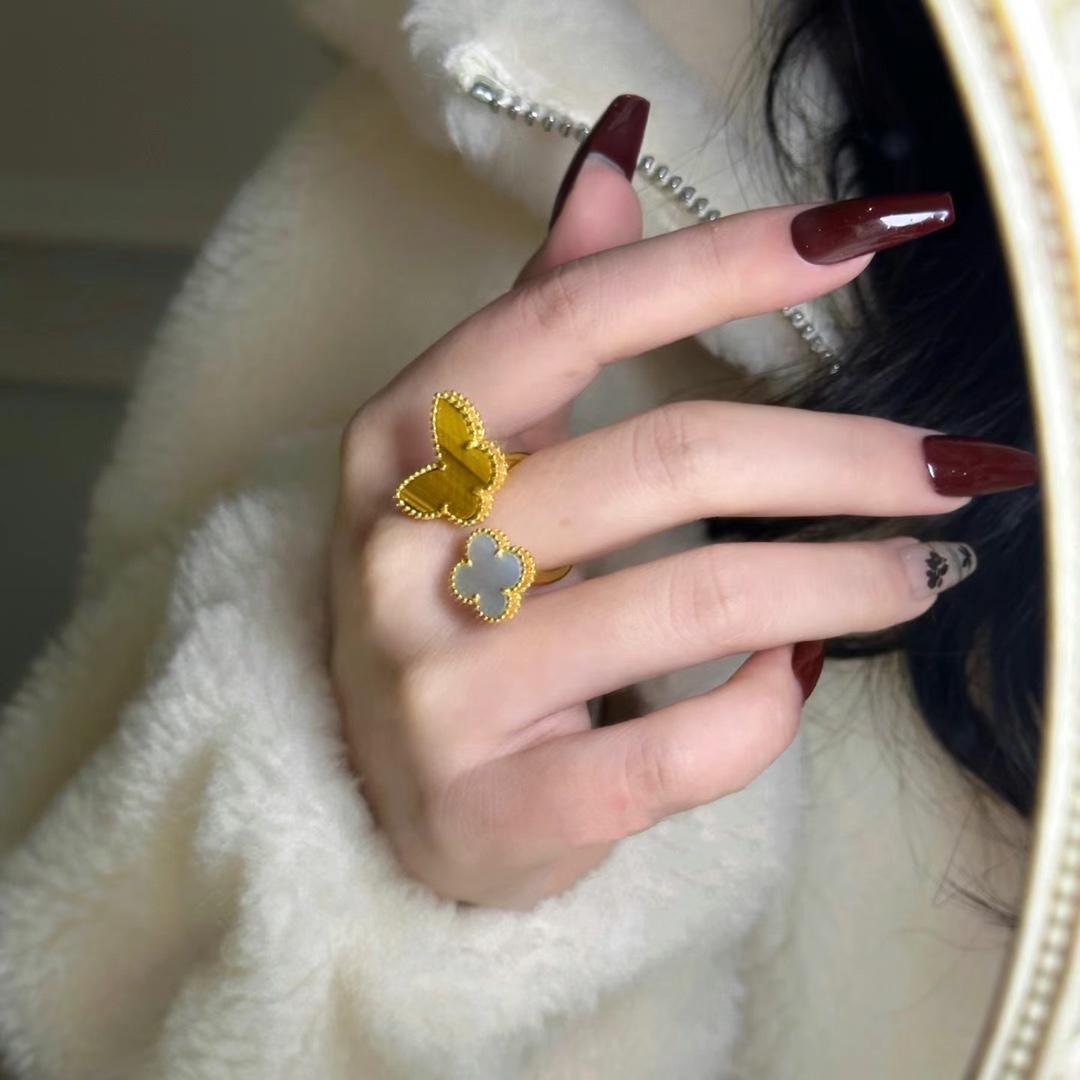 VCA Lucky Alhambra Between the Finger Ring - Original Replica Club