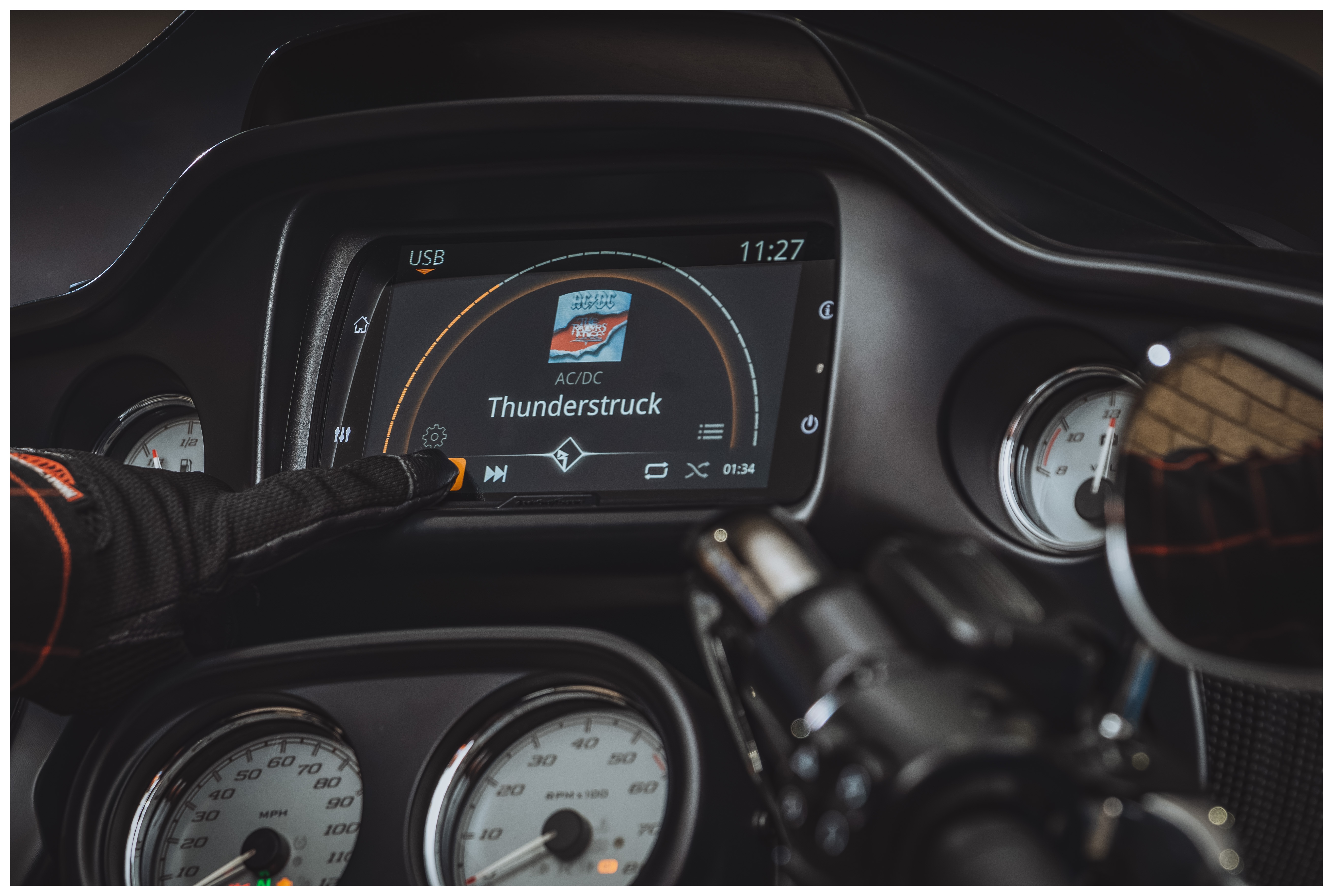 SportsBikeShop Rockford Fosgate Infotainment Source Unit For Harley Touring 2014-2025