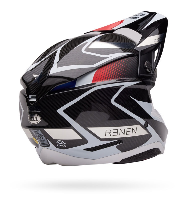 SportsBikeShop Bell Moto-10 Spherical Renen Raycon LE Helmet