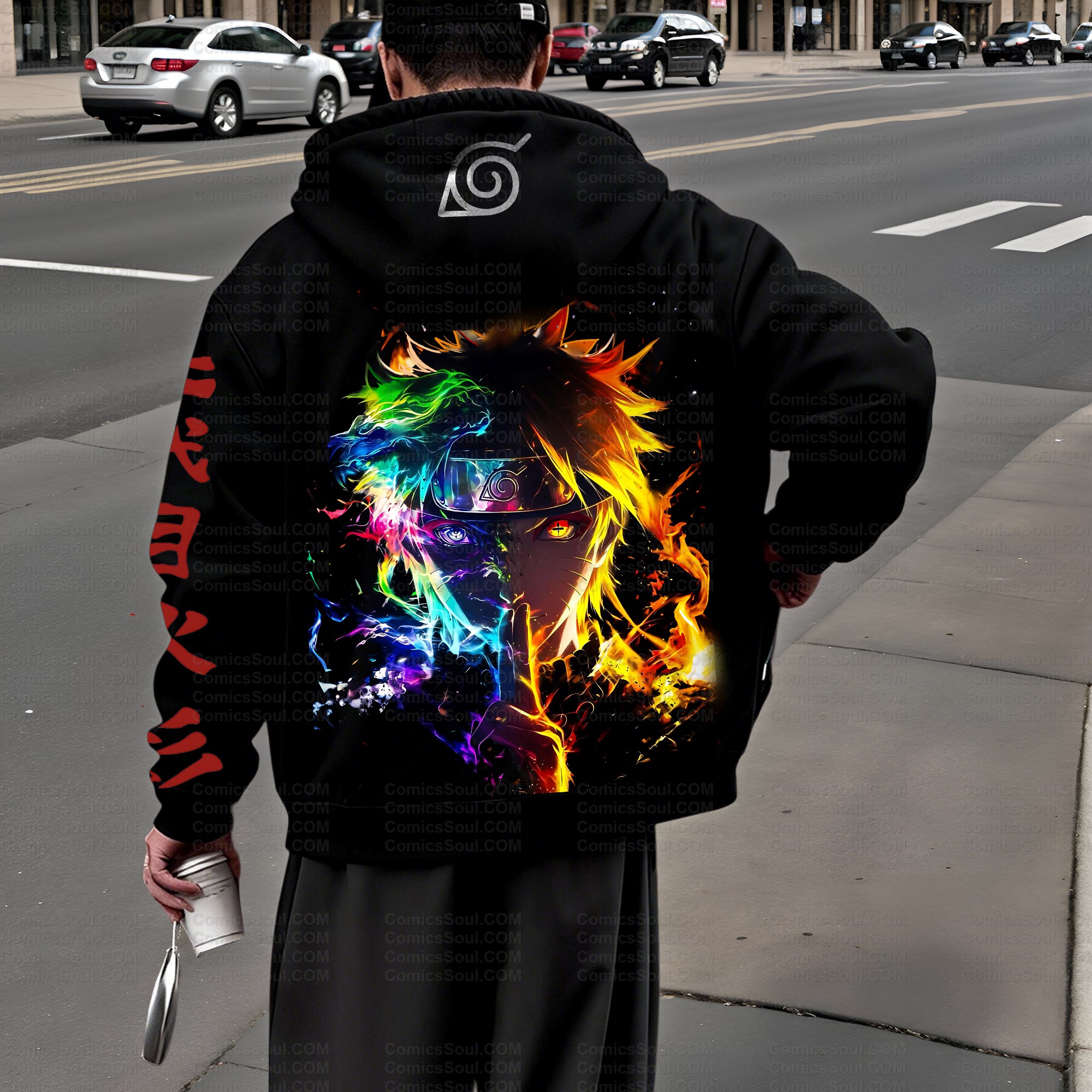 Unisex Graphic Streetwear Vintage Zipper Cardigan Plush Hoodid TeeThreads Sustain the Scene with Custom Apparel