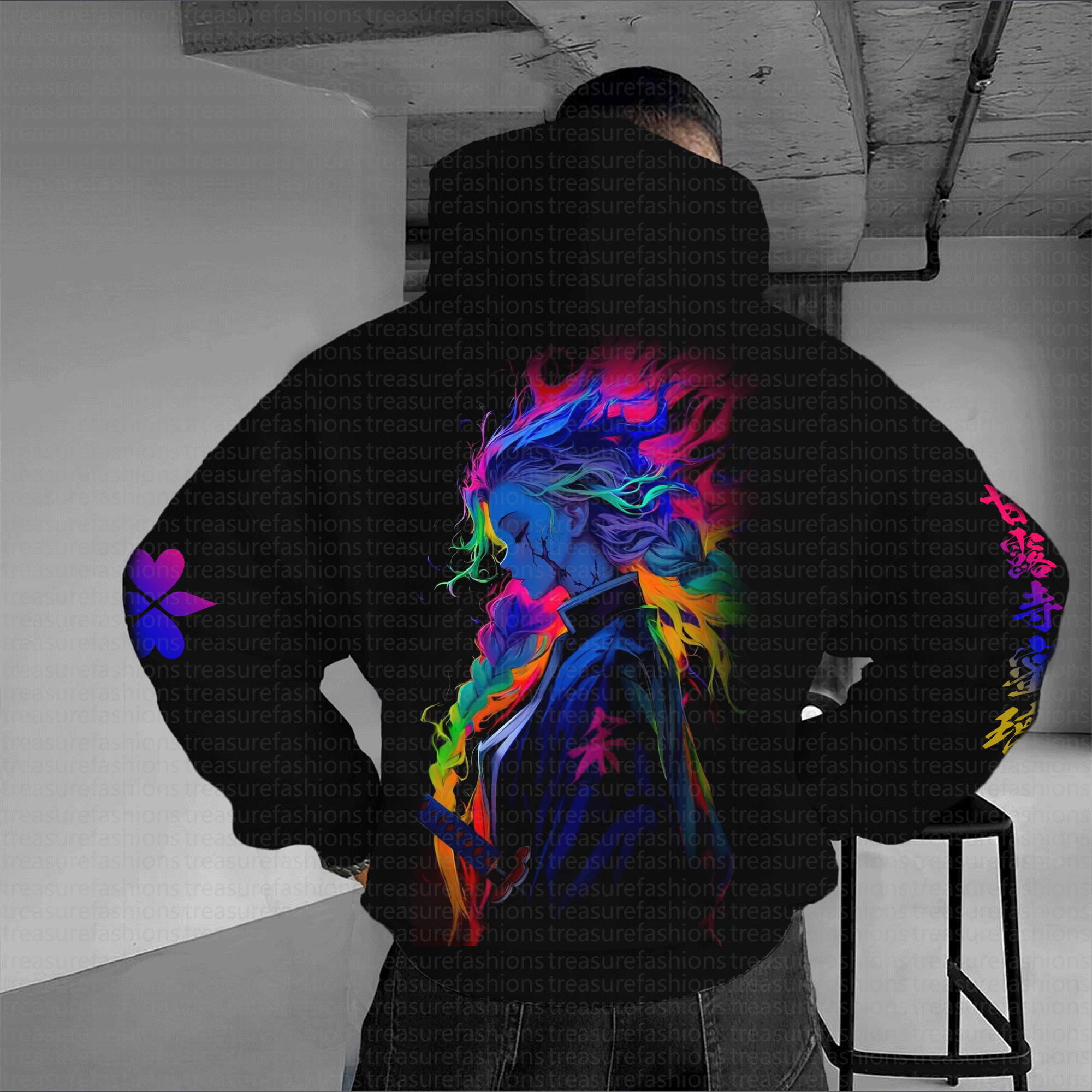 Unisex “Comicssoul” Graphic Streetwear Vintage Hoodie