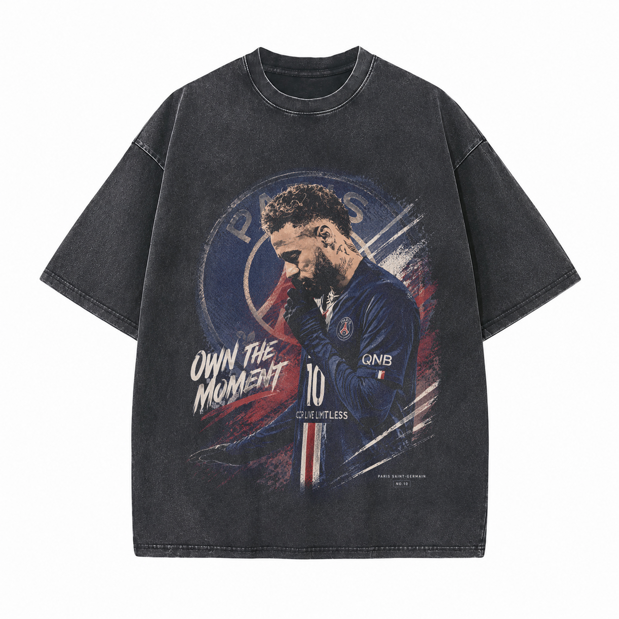 Own The Moment Printed Unisex Washed T-Shirt