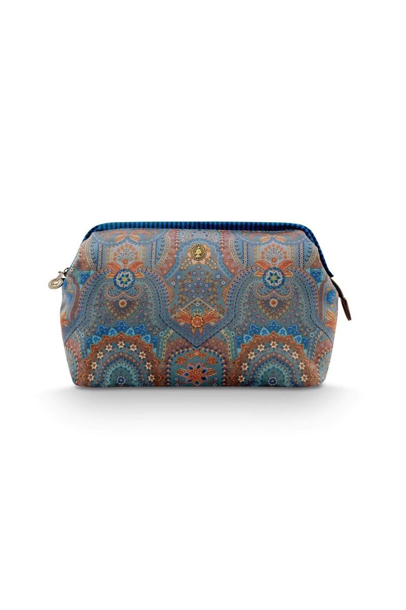Cosmetic Purse Cooper Extra Large Jabali Blue