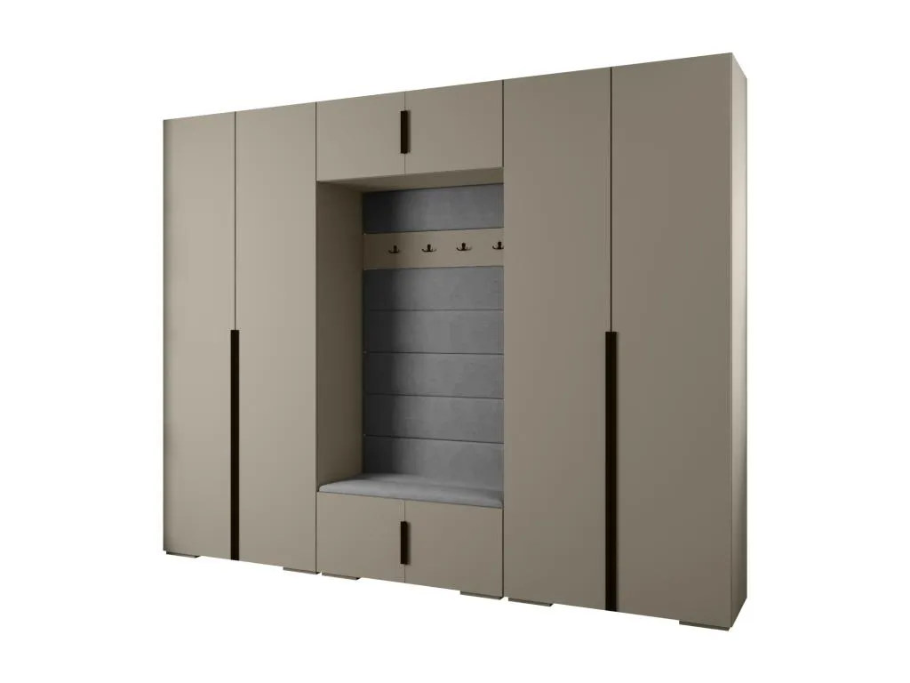 Alkifurniturees 4 armario con puertas batientes 236.7/300/47 HENT14936