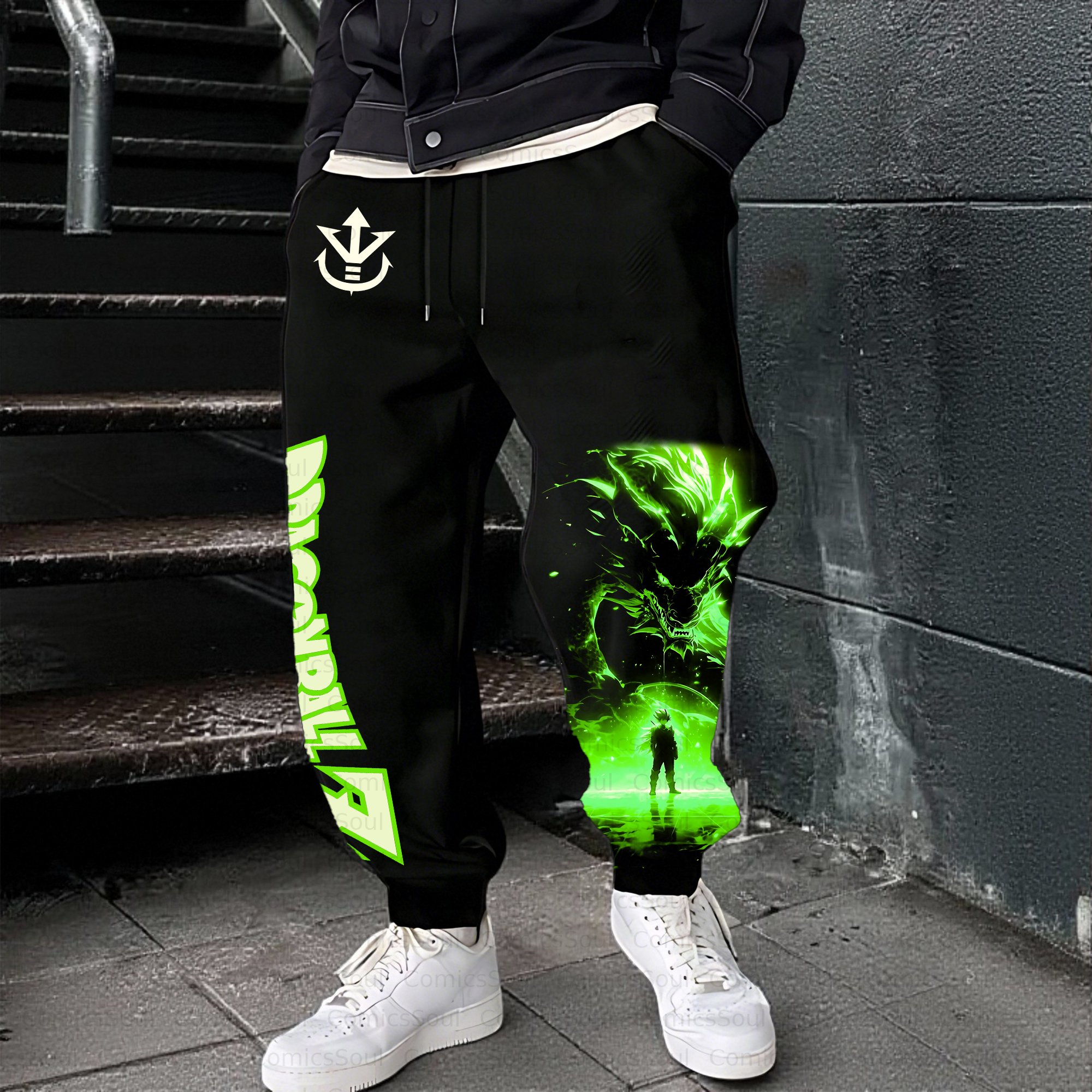 Unisex Casual Anime Streetwear Pant