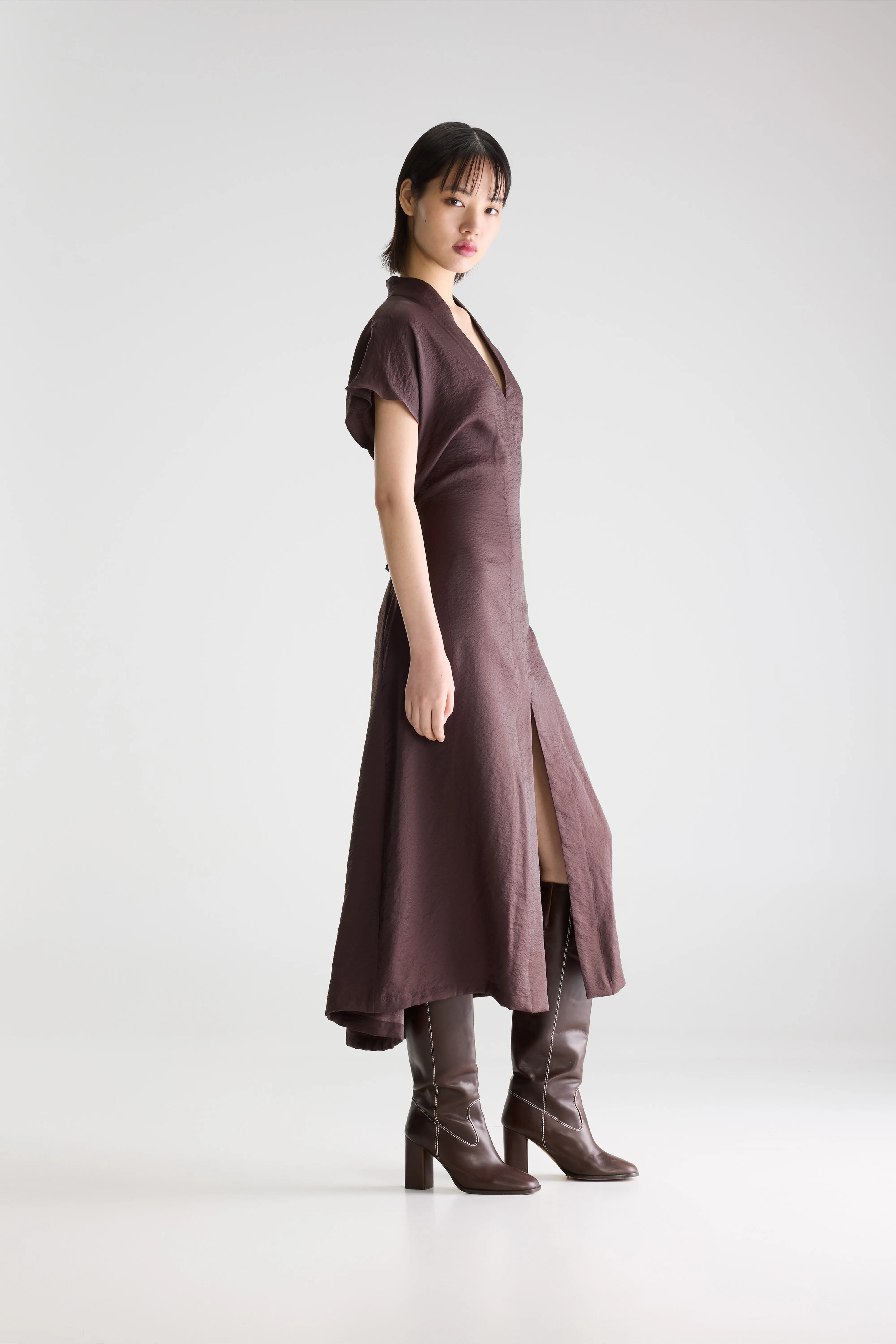 Bellerose Seven long dress (261 / W / EBENE)