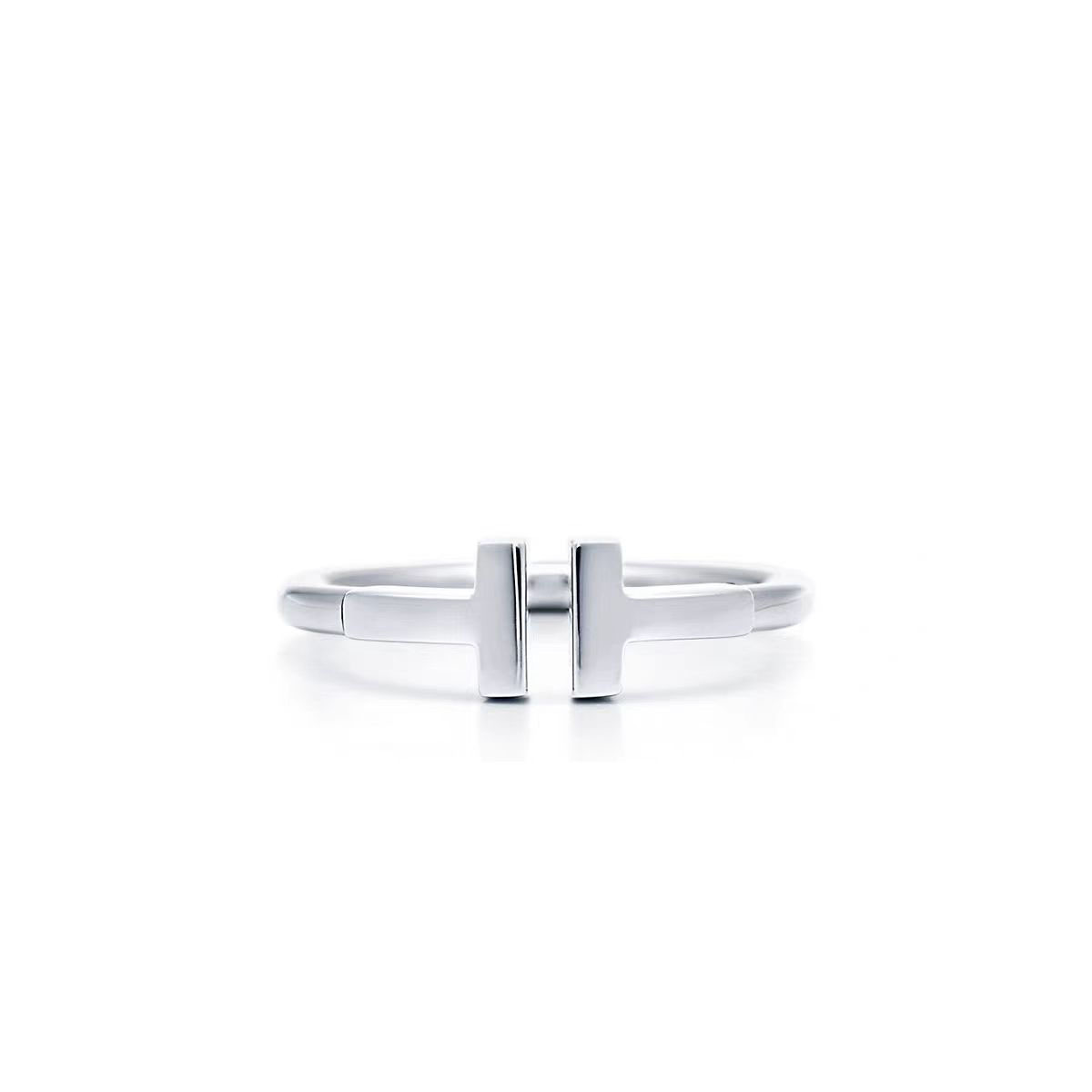 Tiffany Doube T Rings - Original Replica Club