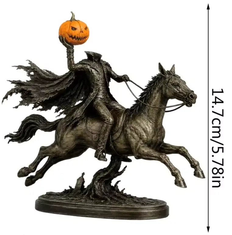 HollowRider™ Headless Horseman Statue - Image 6 HollowRider™ Headless Horseman Statue - Image 6