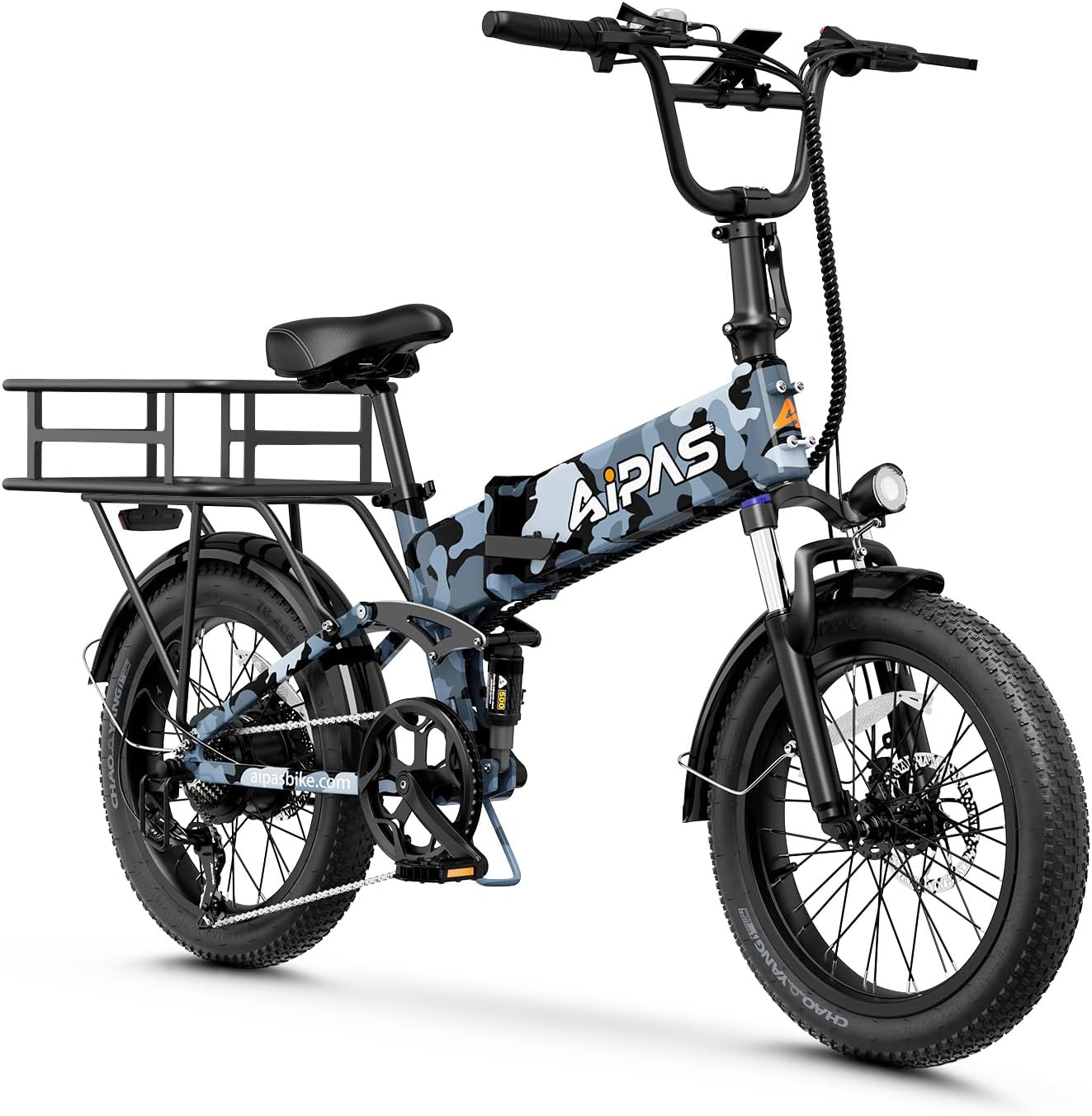 WAYFAIR F3 Electric Bike For Adults With 1500W Motor Peak, 48V 624Wh Removable Battery Max 74 Miles 28MPH,20 X 3.0 Fat Tire Folding Electric Bike With 7-Speed And Full Suspension.