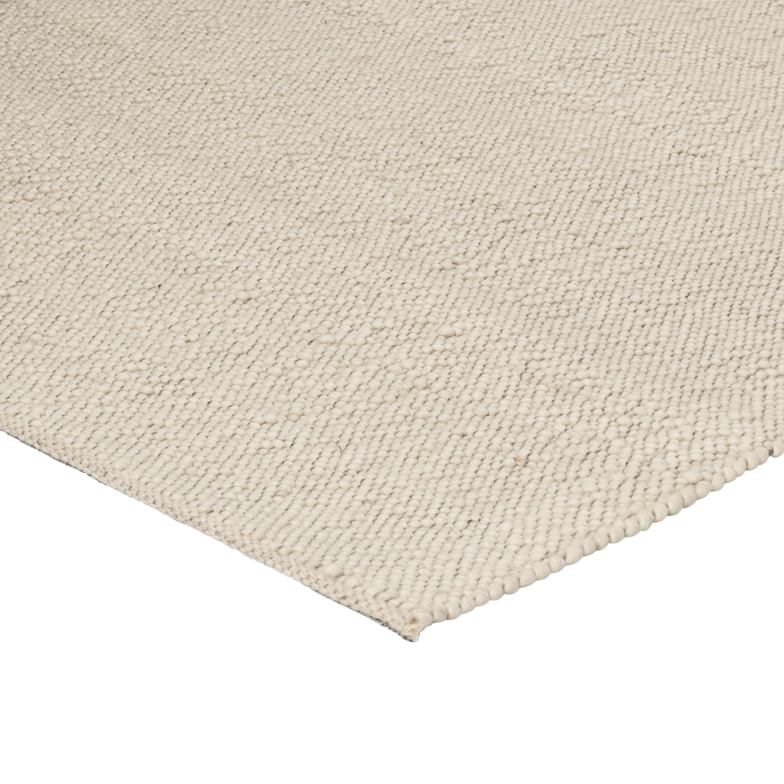 by fonQ Cozy Wollen Vloerkleed 160 x 230 cm - Crème