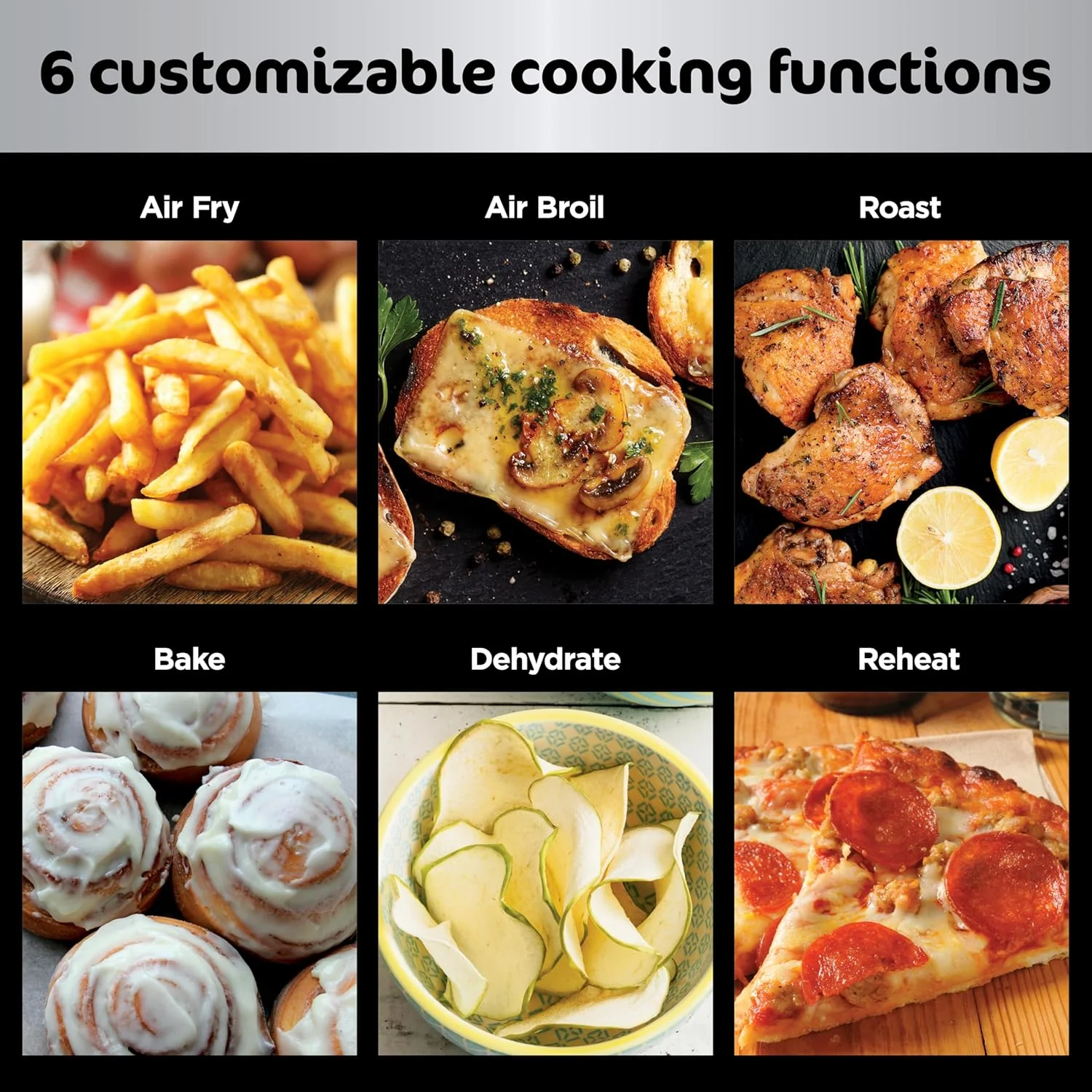 Ninja Foodi 6-in-1 FlexBasket Air Fryer with 7-Quart MegaZone and Basket Divider