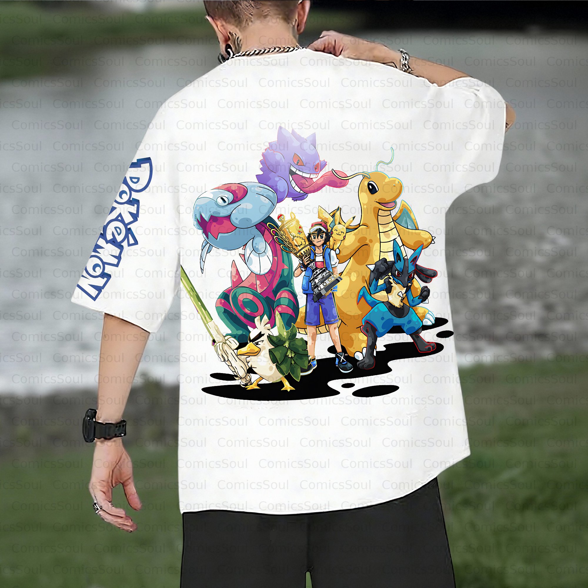 Unisex Anime Inspired Vintage T-Shirt