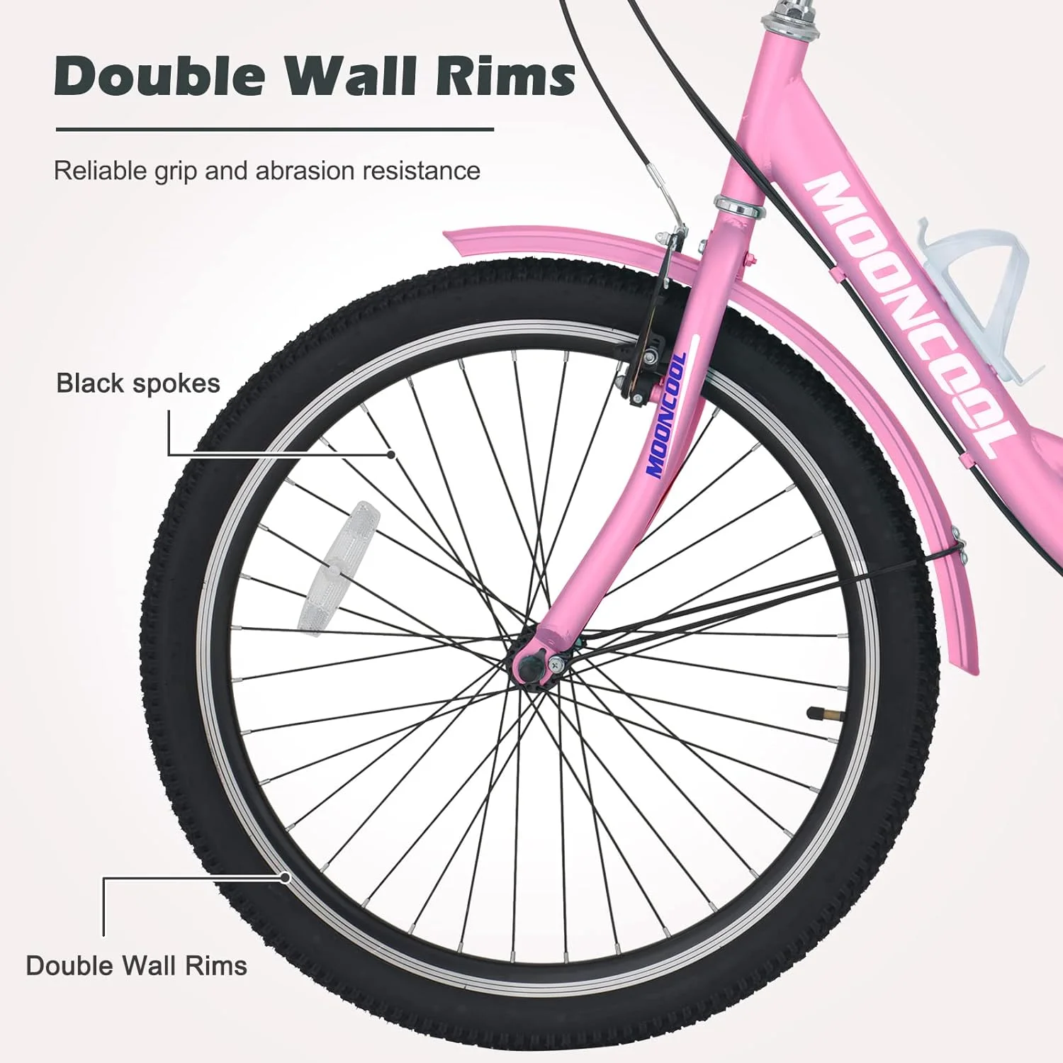 FICISOG 7 Speed Adult Tricycle for Women, 20/24/26 Inch Adult Trike with Basket, 3 Wheel Bikes for Adults Seniors, Cruise Trike for Shopping Picnic - Image 19