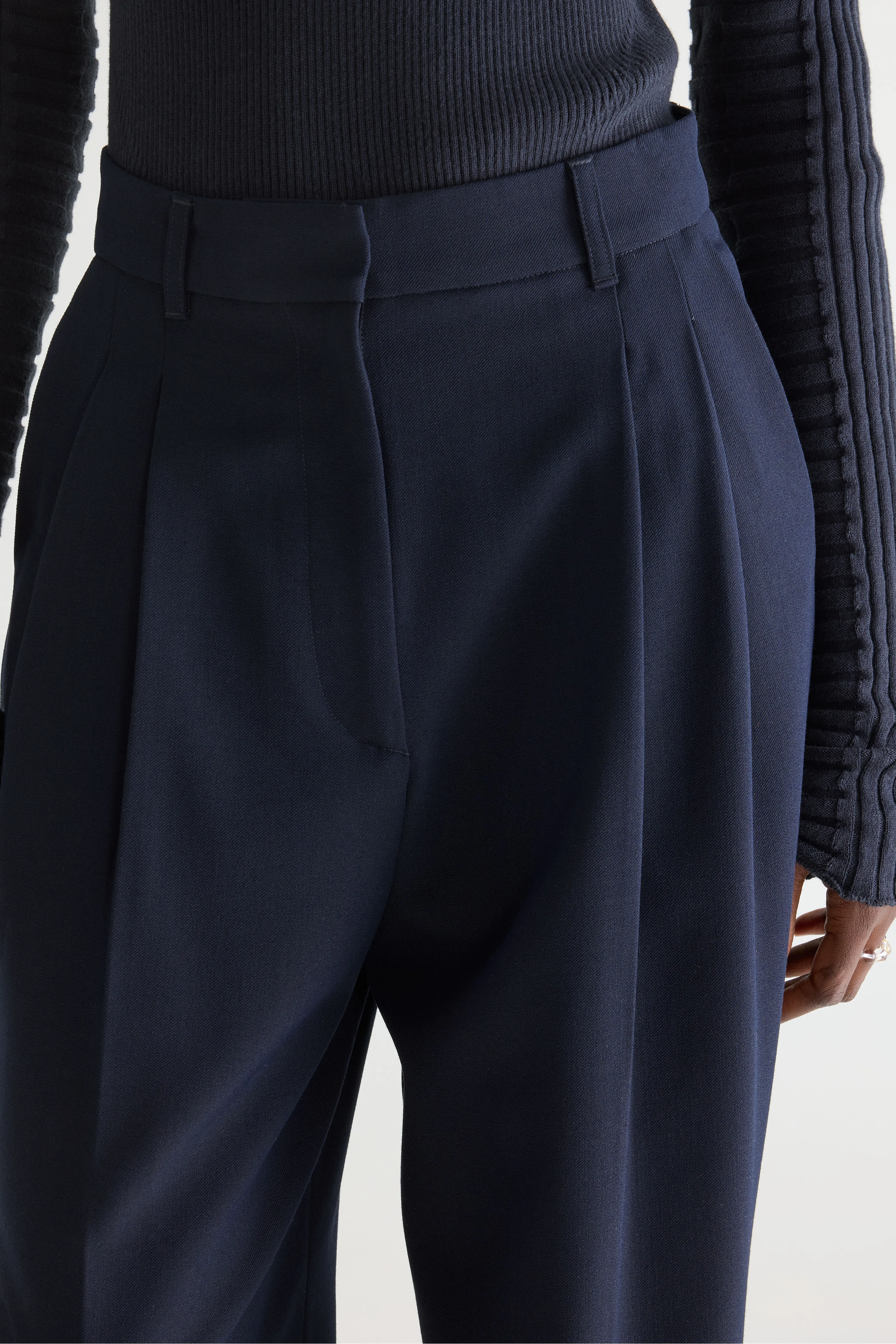 Bellerose Dominic tailored blue trousers (252 / W / AMERICA)