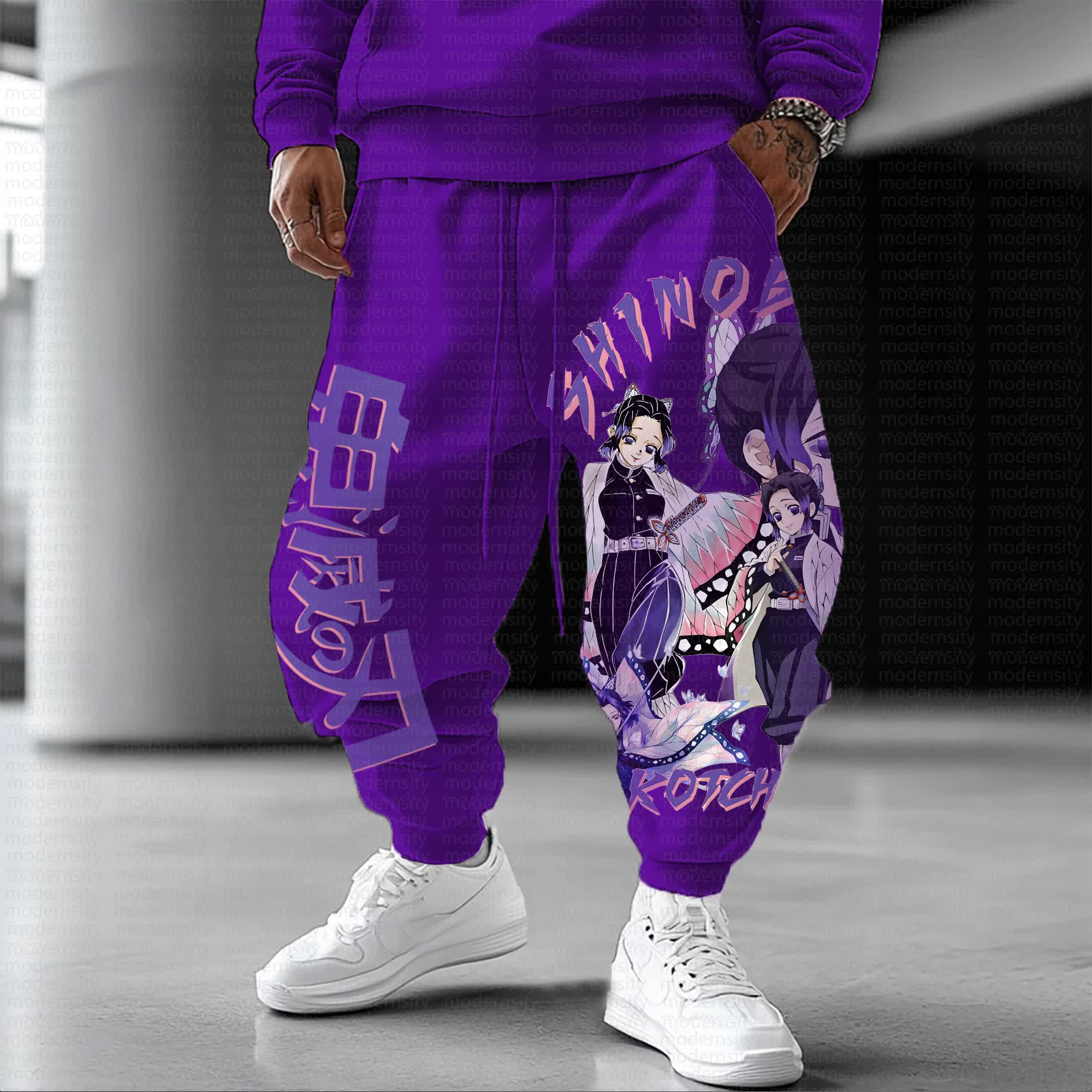 Unisex Anime Inspired Vintage Pants丨Comicssoul