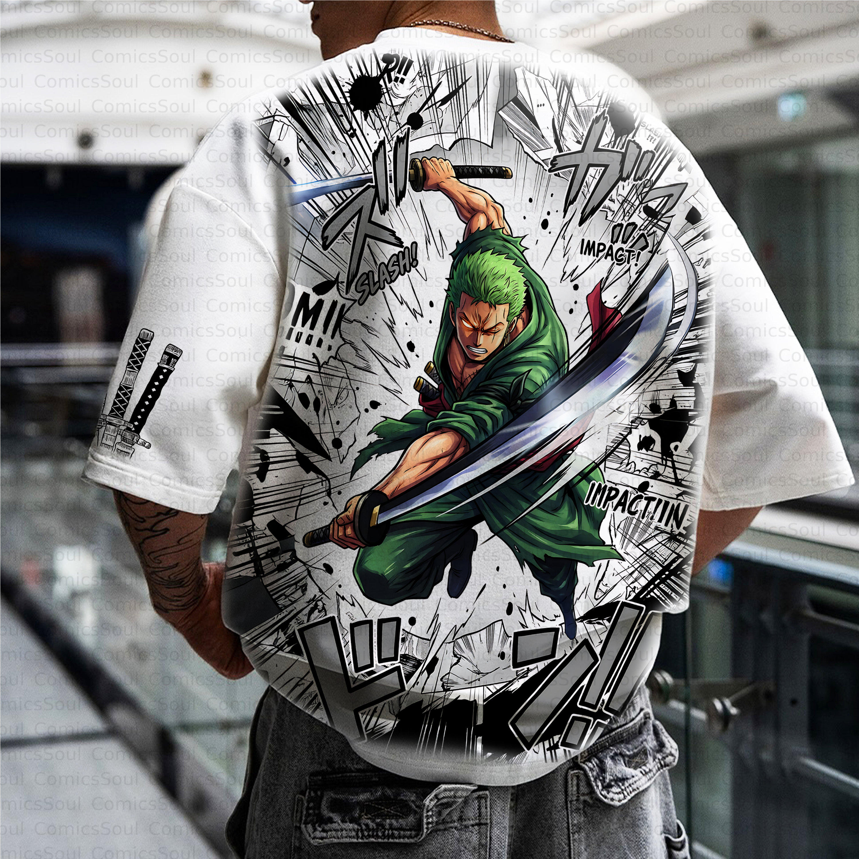 Unisex Anime Inspired Vintage T-Shirt