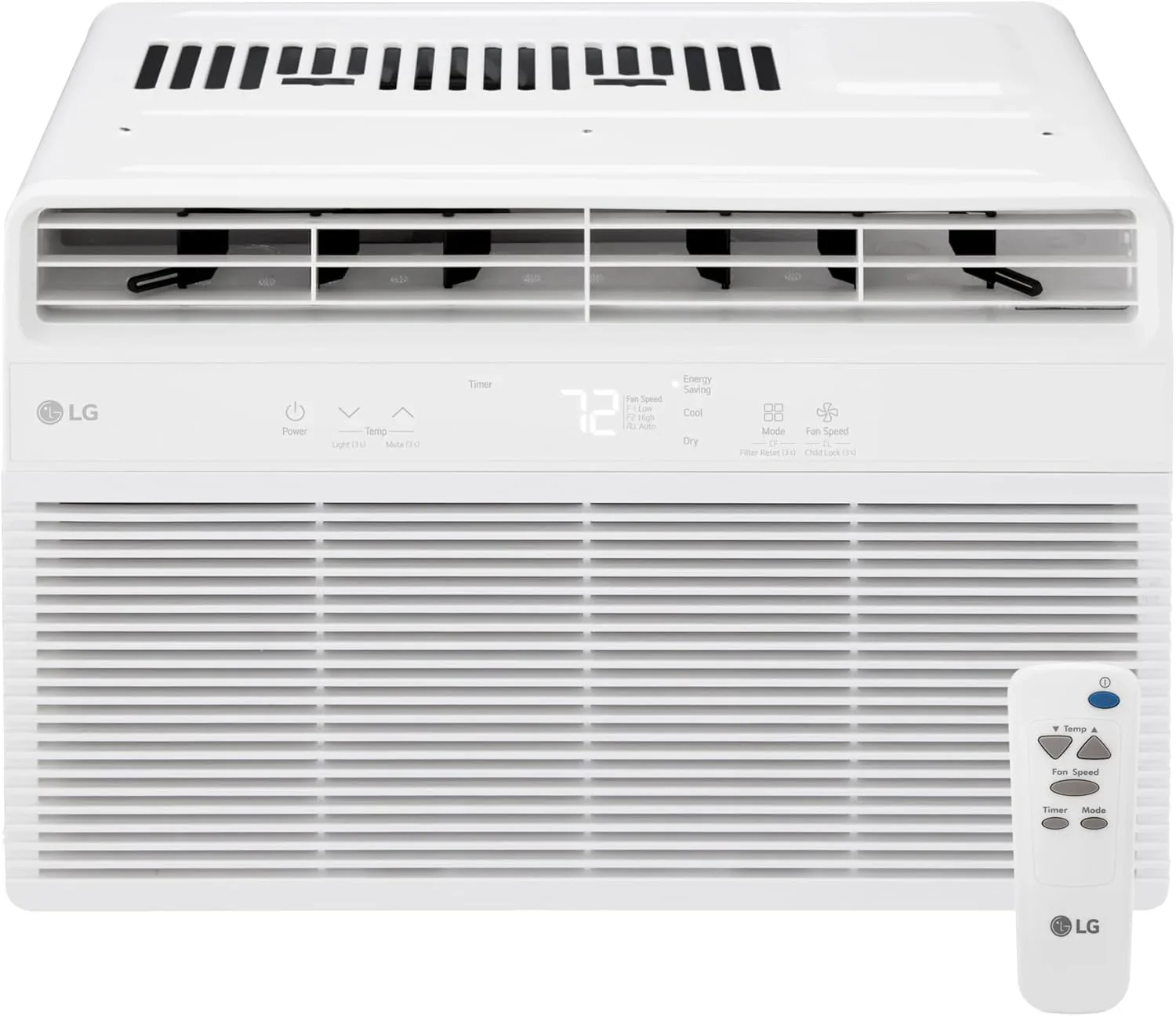 LG 5000 BTU Window Air Conditioner with Remote, Easy Mechanical Control Ultra-Quiet