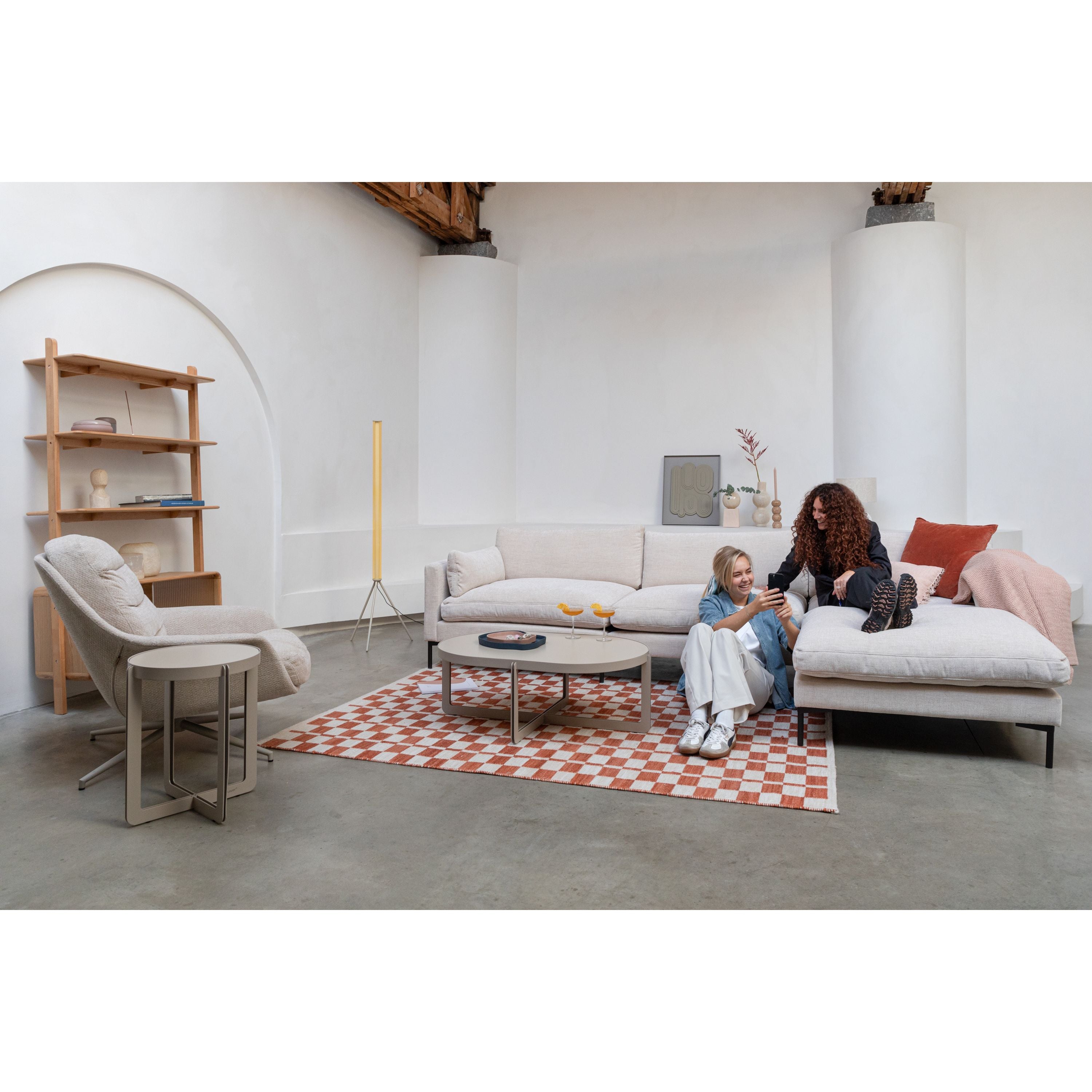 Zuiver Summer Hocker Crème