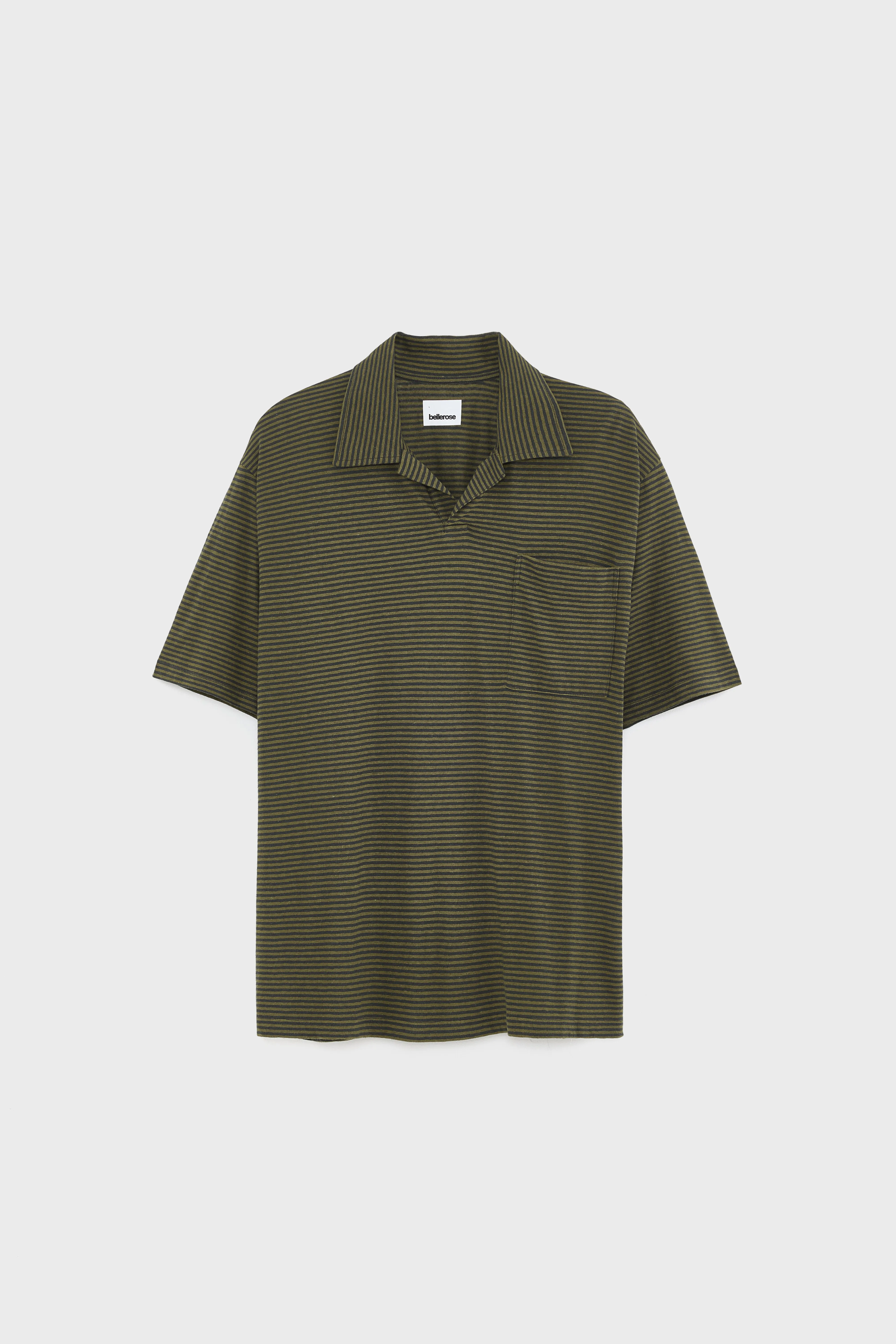 Bellerose Videop relaxed striped polo (261 / M / STRIPE A)