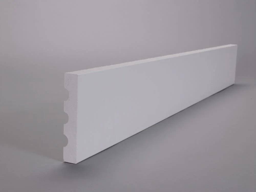 James Hardie 3.5" x 144" HardieTrim Primed Smooth Fiber Cement Trim in Gray - Each 9000038(Smooth/1 in. X 3.5 in. X 12 ft)