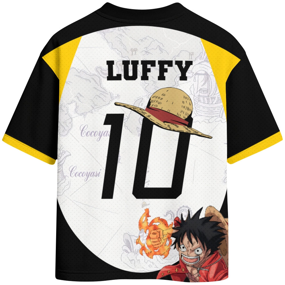 One Piece Crew Neck Football Jersey