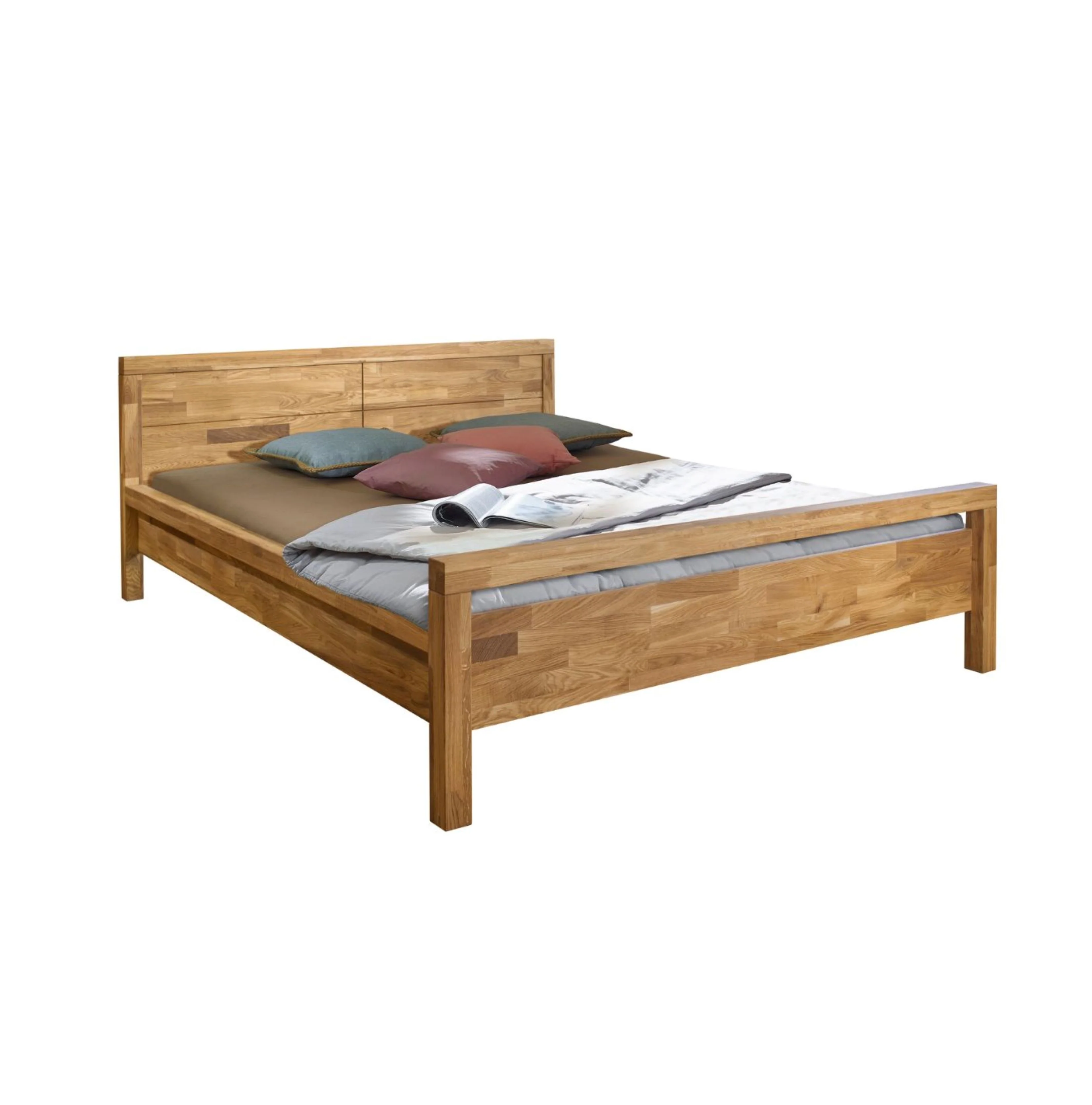 Cama de madera maciza roble Next, 140 x 200 cm./ 160 x 200 cm. / 180 x 200 cm. | NordicStory
