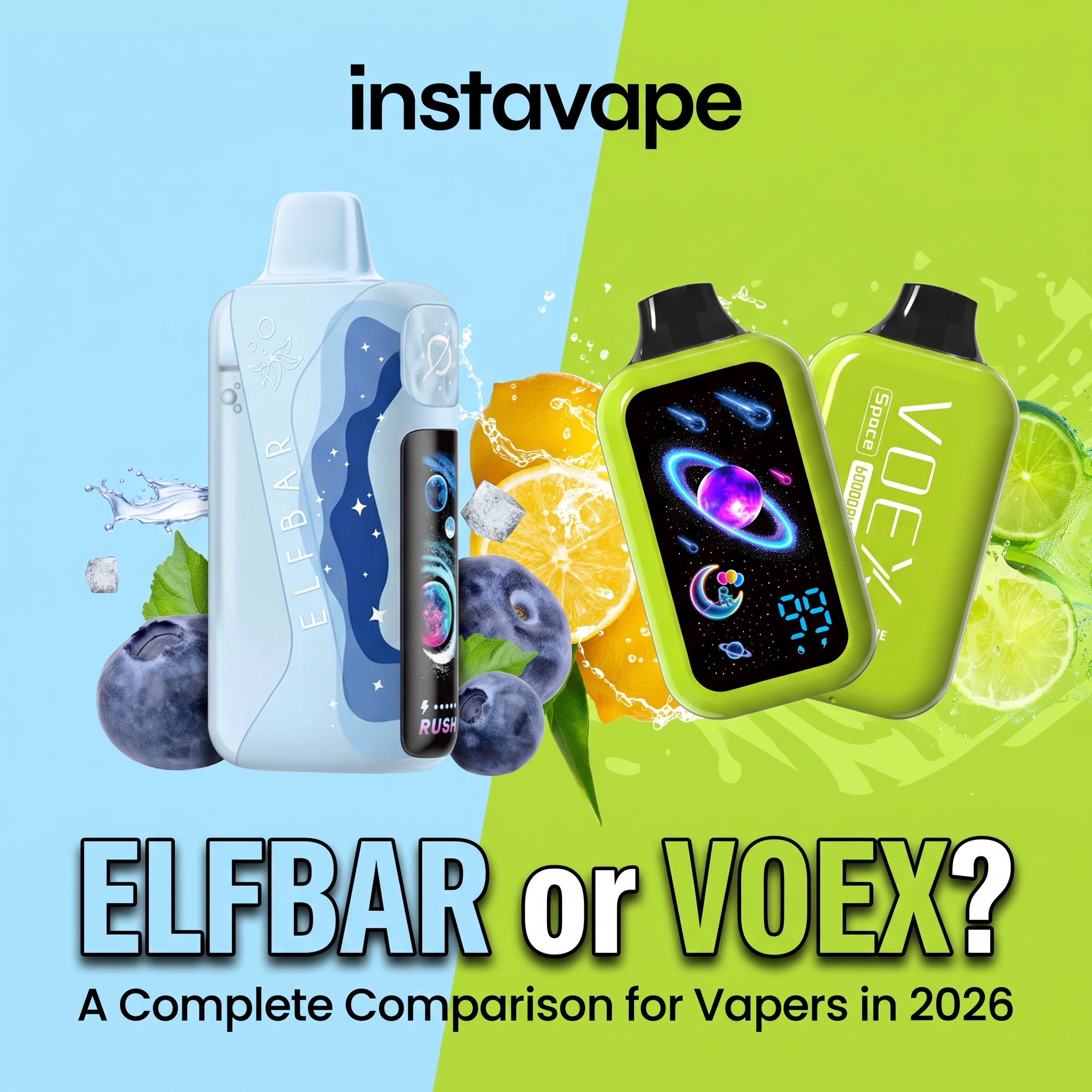 ELFBAR ou VOEX ? Comparatif complet pour les vapoteurs en 2026