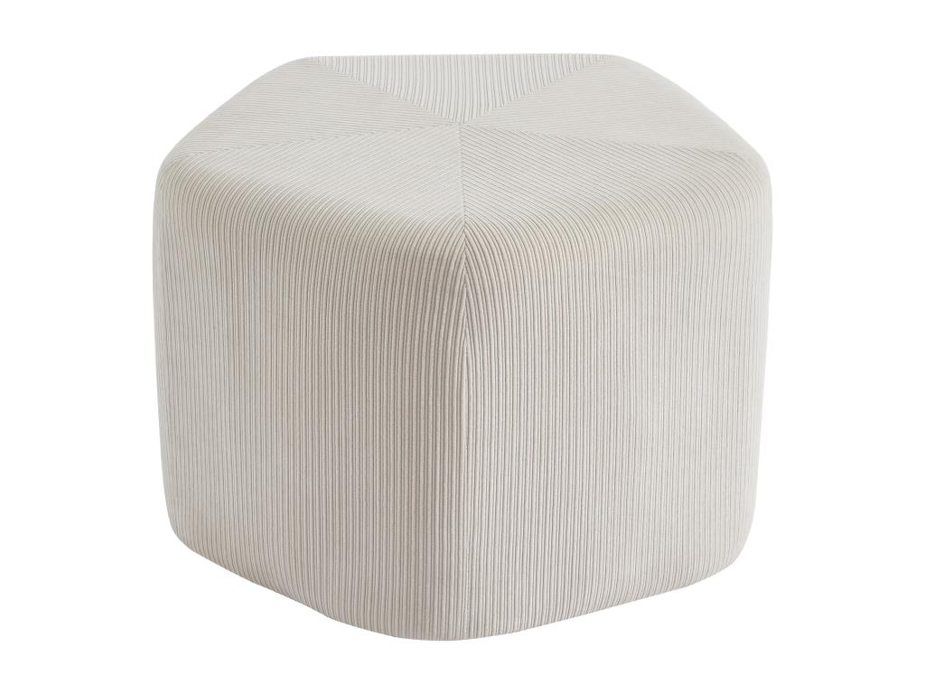 Puf de pana beige Nidolux