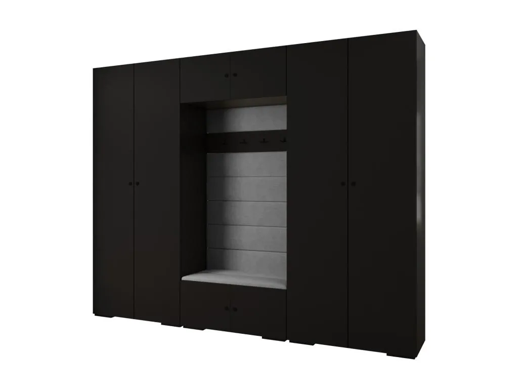 Banakdecoracion 2 armario con puertas batientes 236.7/300/47 58104XZTM