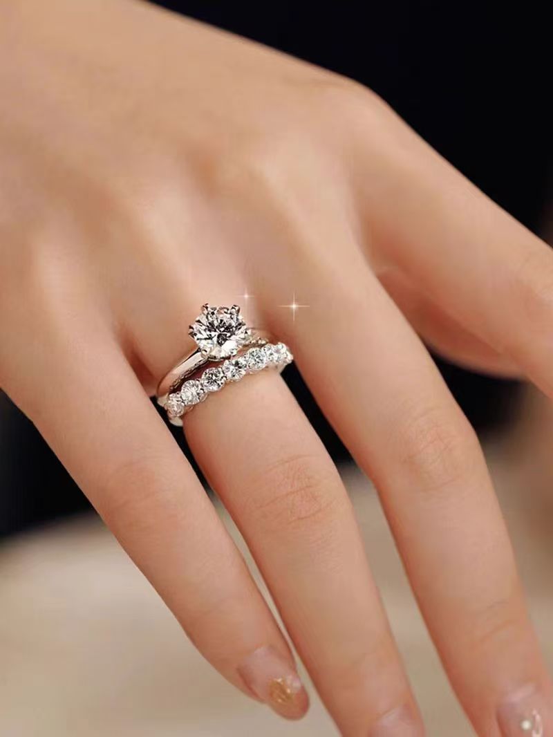 Tiffany Forever Band Ring - 7 Diamonds - Original Replica Club