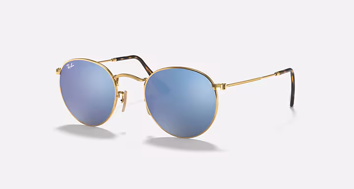 Ray-Ban ROUND FLAT LENSES