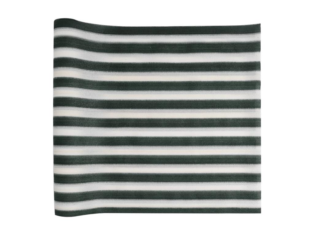 Red de privacidad verde y blanca 1,8x50 m HDPE 75 g/m²