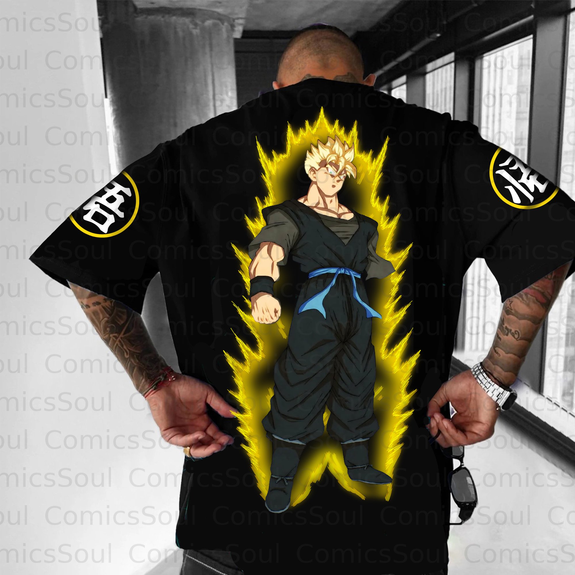 Unisex Anime Inspired Vintage T-Shirt