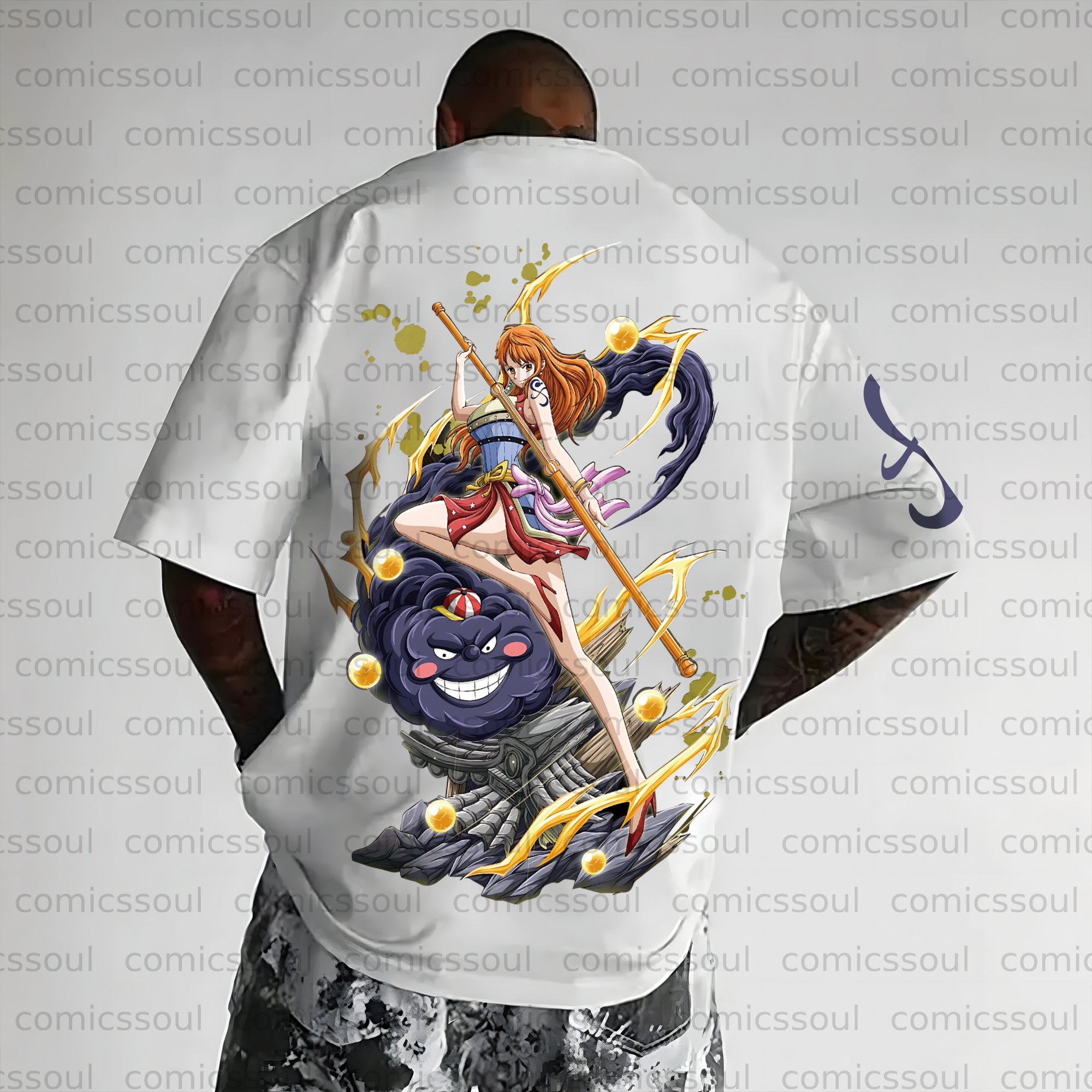Unisex Anime Inspired Vintage T-Shirt