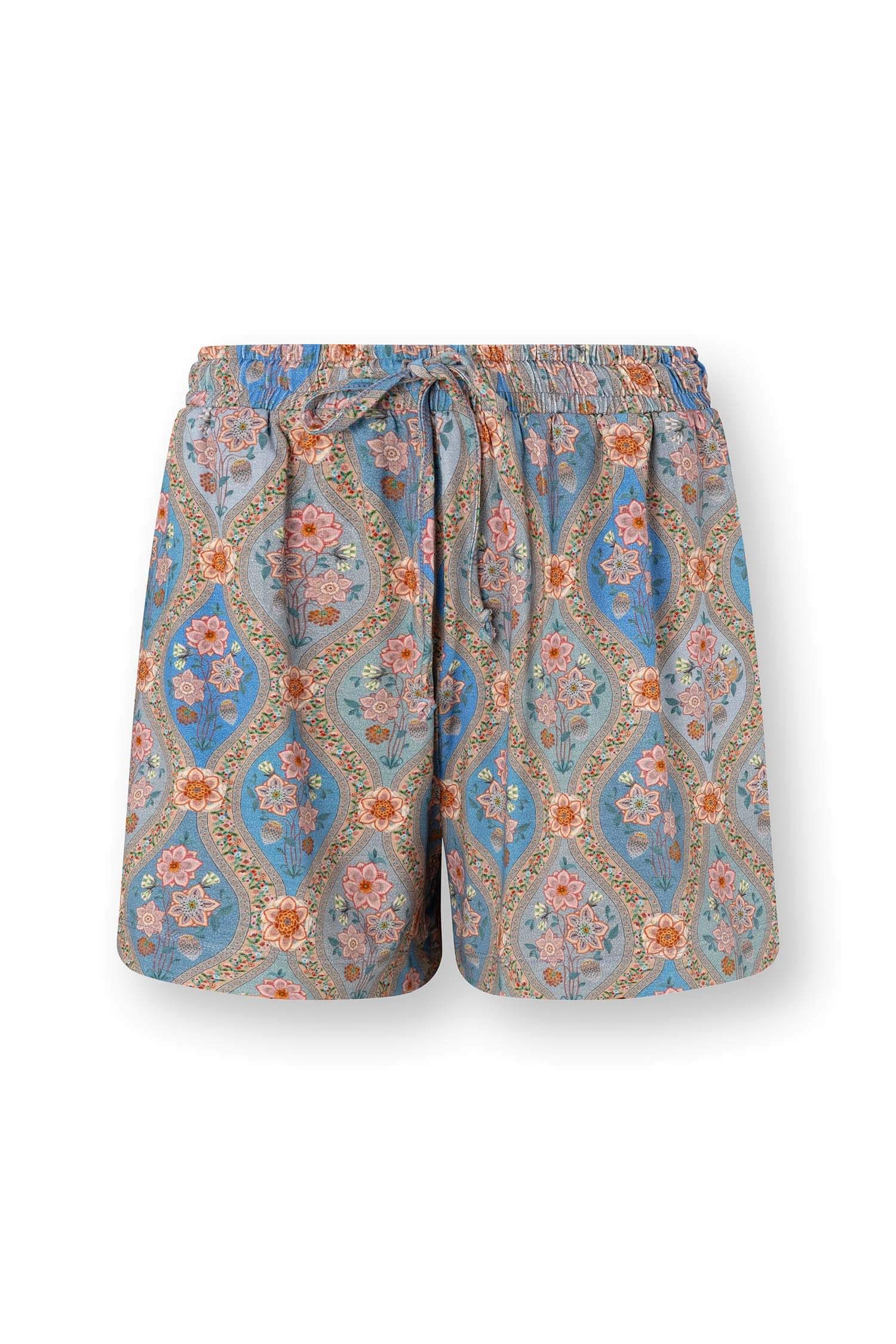 Bob Short Trousers Ornamento Blue