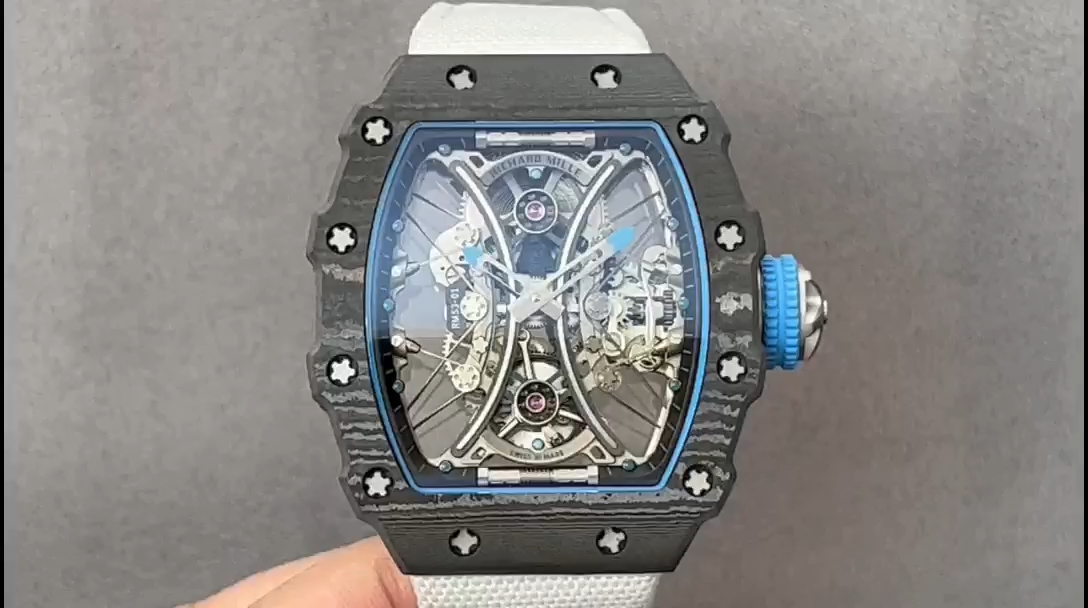 Richard Mille RM 53-01 Tourbillon Pablo Mac Donough White Fabric Strap