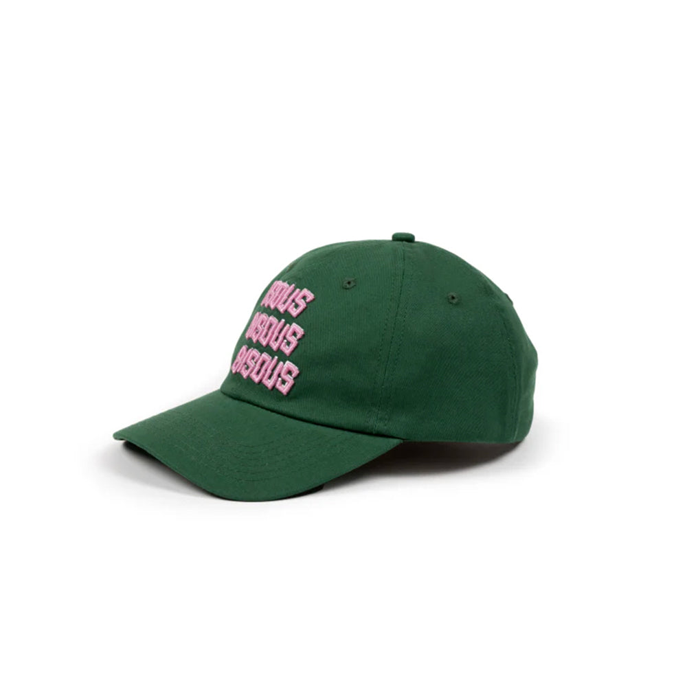 Bisous Skateboard - Casquette X3 - Vert Forêt