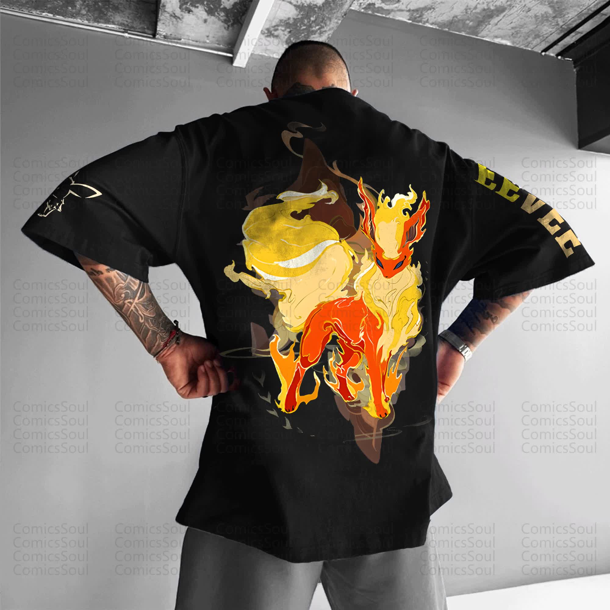 Unisex Anime Inspired Vintage T-Shirt丨Comicssoul