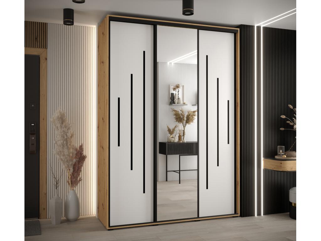 ARMARIO CON PUERTAS BATIENTES 235 - 2/170/45 3 puertas