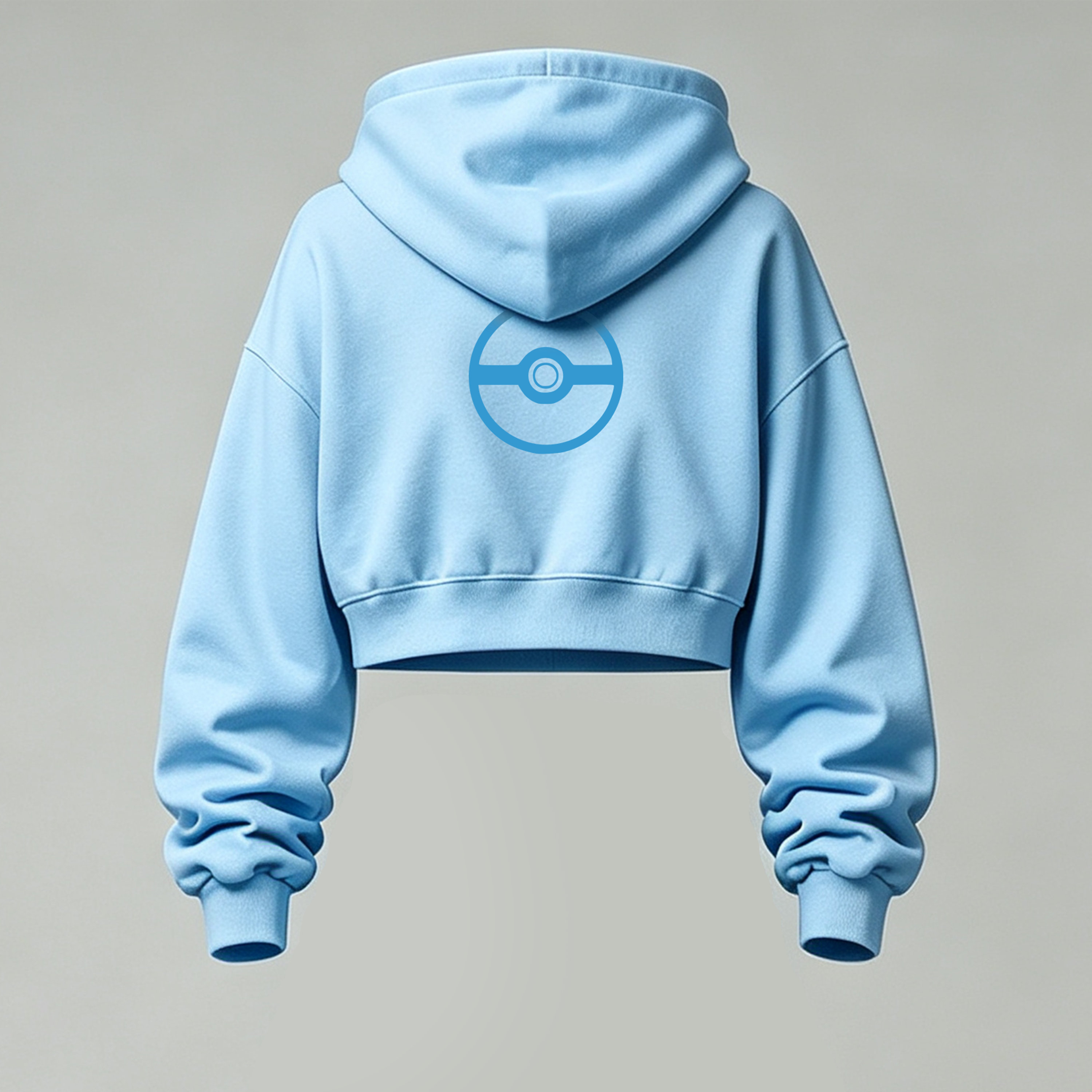 Pokémon Cropped Long Sleeve Hoodie & High Waist Jogger Pants Two Piece TeeThreads Sustain the Scene with Custom Apparel