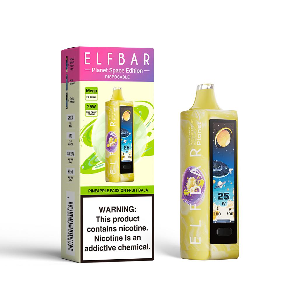 ELF BAR PLANET 25K újratölthető eldobható e-cigaretta (minden íz)
