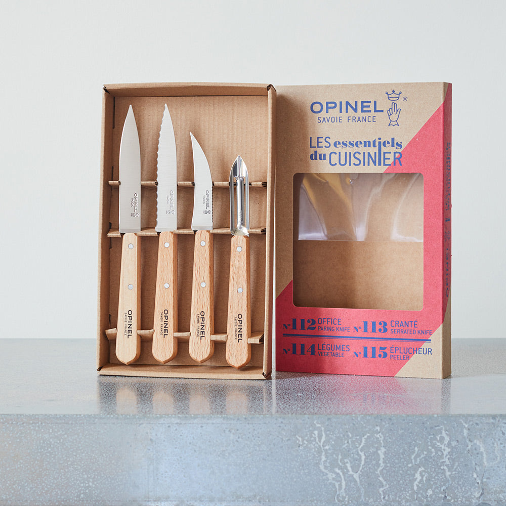 Coffret de 4 couteaux de cuisine Opinel