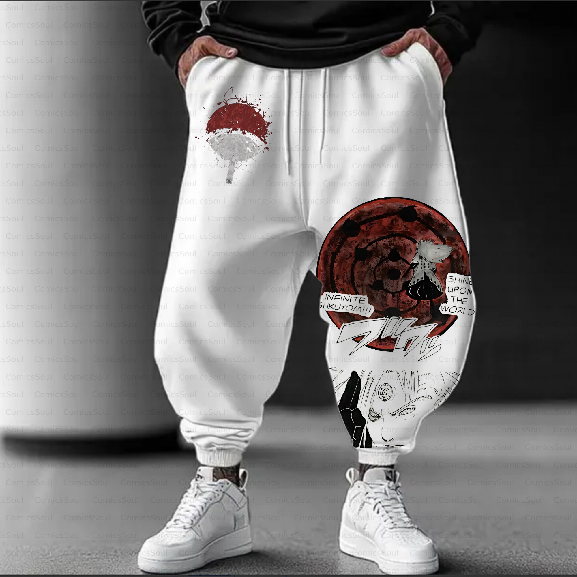Unisex Casual Anime Streetwear Pant
