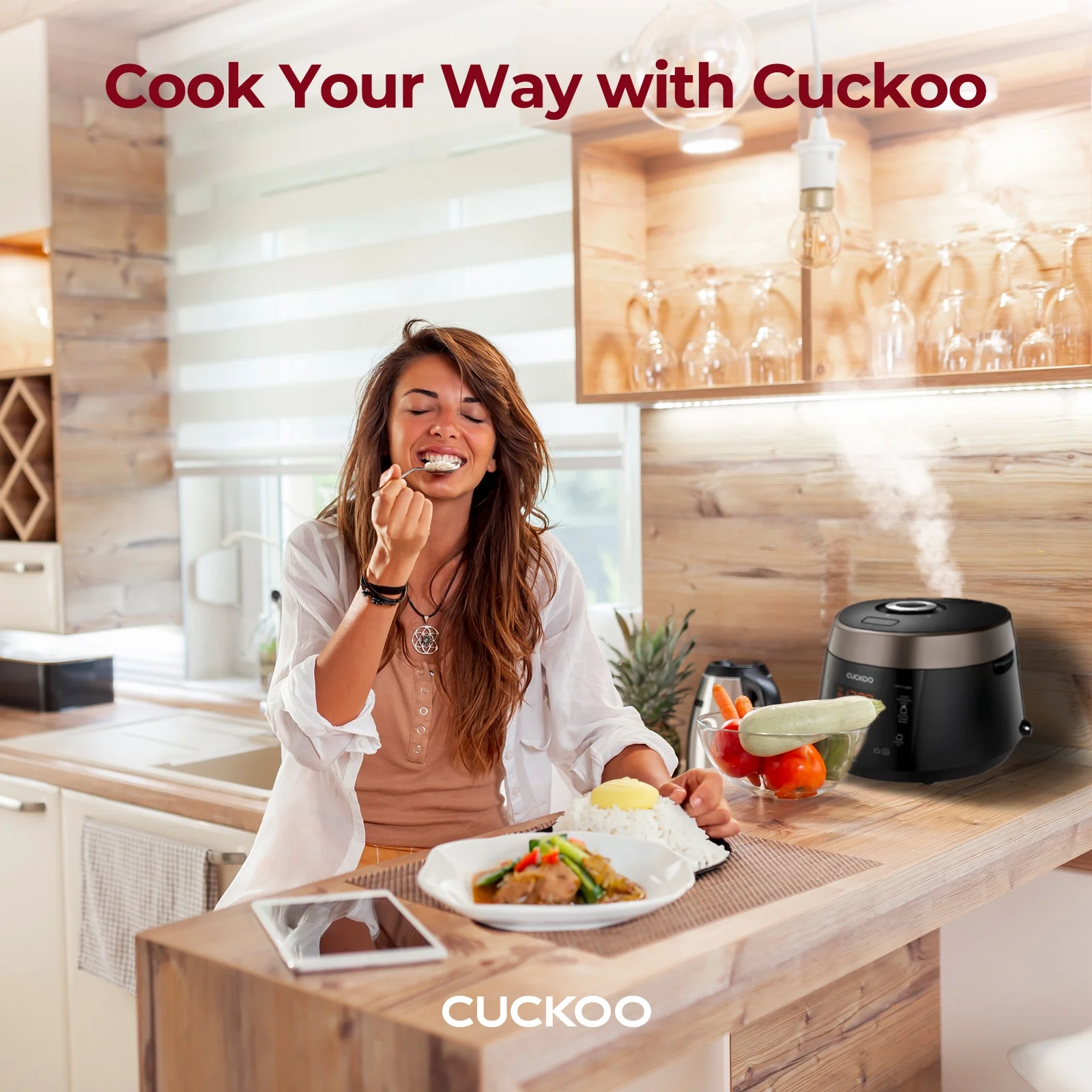 CUCKOO CRP-P1009SB 10-Cup (Uncooked) Heating Pressure Rice Cooker & Warmer with Nonstick Inner Pot - Image 5