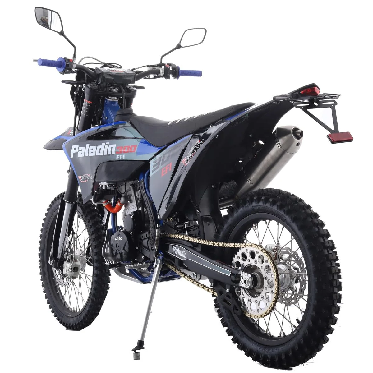 X-Pro Paladin 300 EFI Dirt Bike with 6-Speed Manual Transmission and Balance Shaft and Dual Overhead Camshaft (DOHC) with Four Valves Engine, Electric Start! Big 21"/18" Wheels! - Image 4