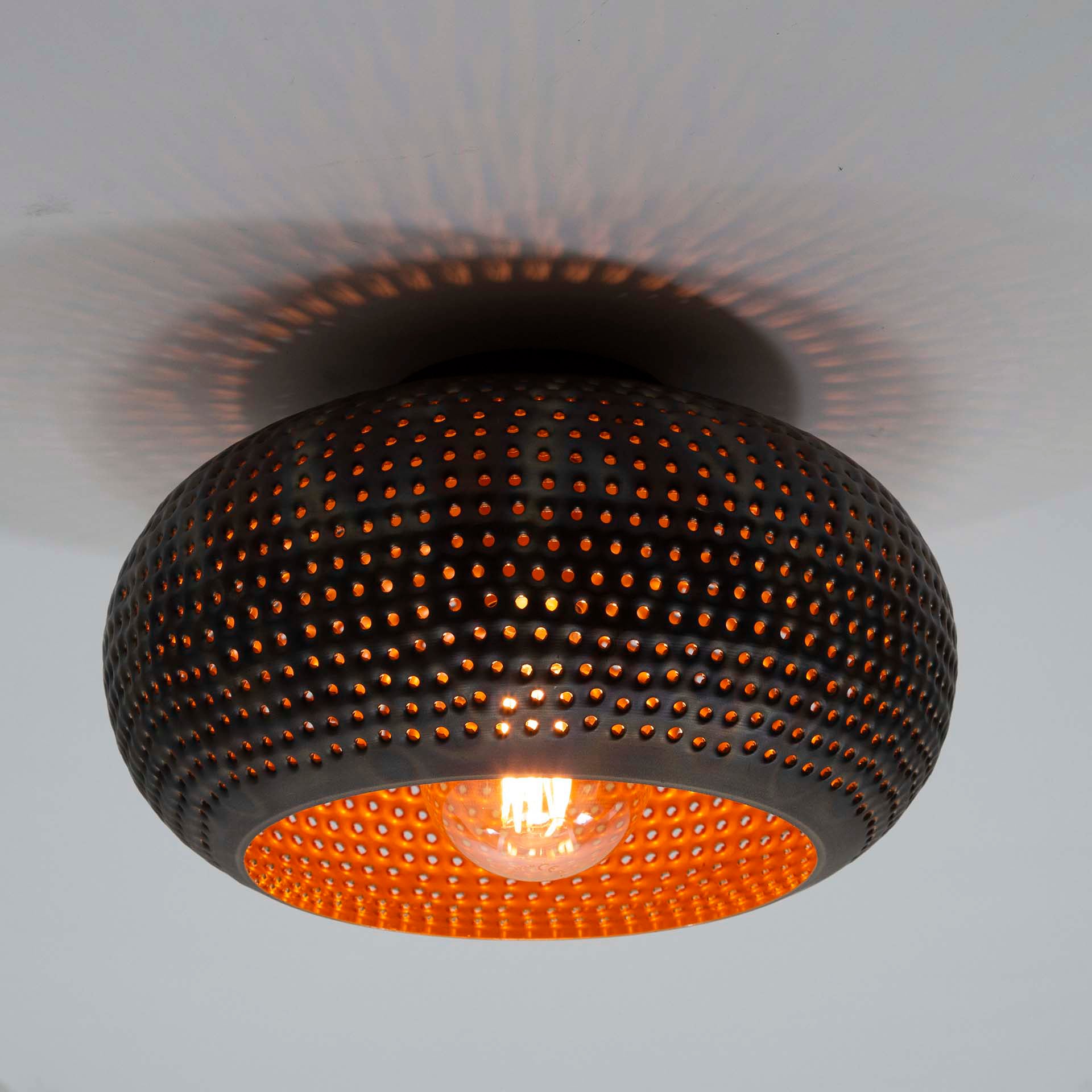 by fonQ Boyd Plafondlamp Ø 35 cm - Zwart