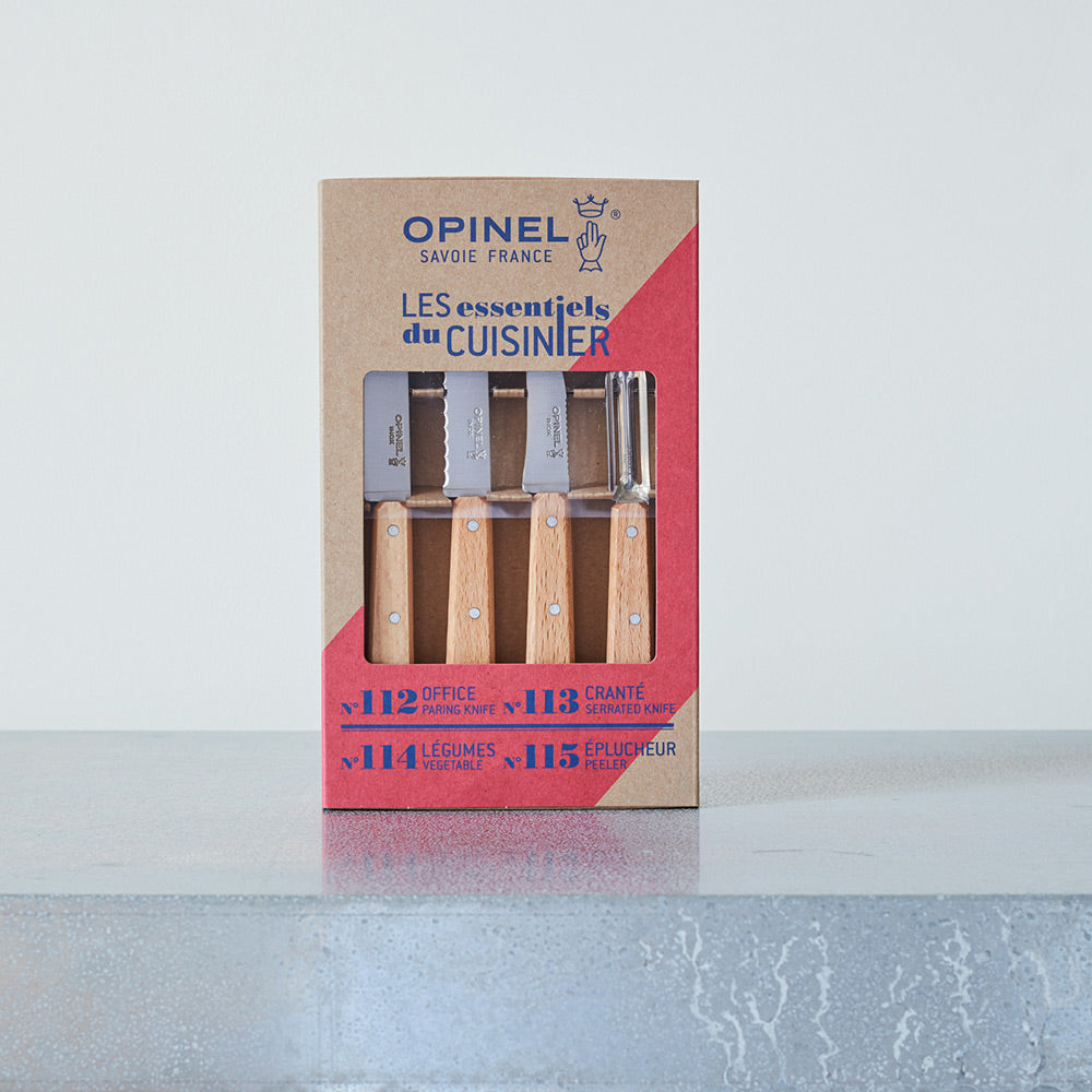 Coffret de 4 couteaux de cuisine Opinel