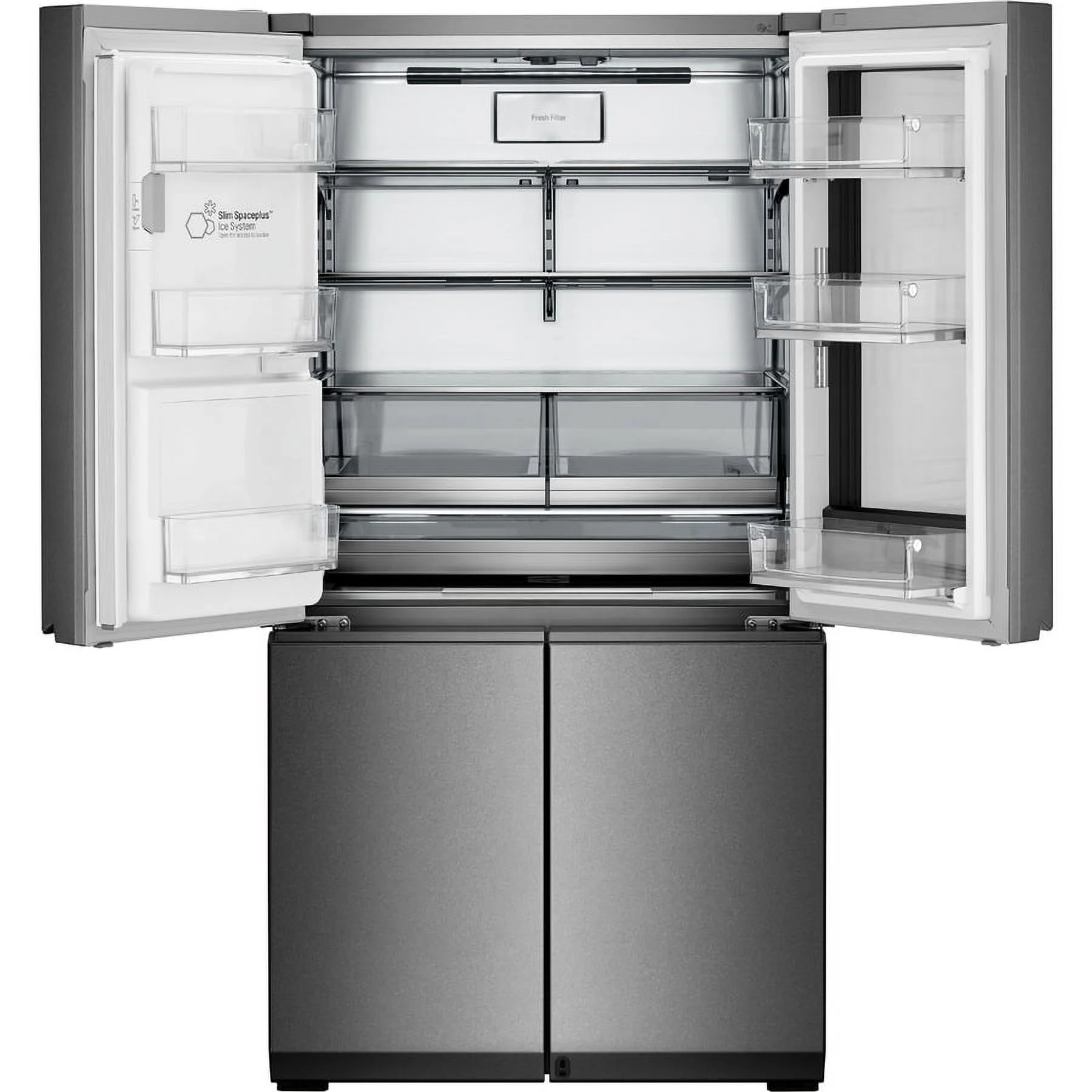 LG Freestanding French Door Refrigerator, Gray - Image 23